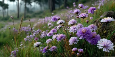 Purple Wildflower. Wildflower Meadow. Ultra Reali 234d66d7 C75e 4c89 906e 6ad723fa7806 1 Gigapixel Standard 6x