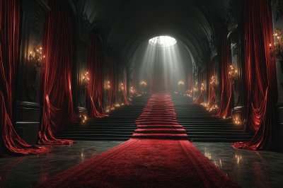 Red Carpet On The Stage With Red Curtains And Sta Dbc393bb 9a3a 475b B0bf 6aa81845f052 3 Gigapixel Standard 6x