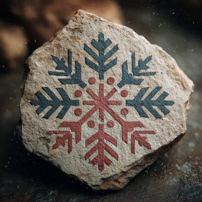 Stone Element Logo Icon. Christmas Logo Icon. Illus 4e2fb7c4 7144 47cf B154 67bc42ff8783 0 Gigapixel Standard 6x Stylut