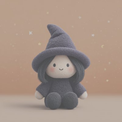 Witch Plush On Plain Colorful Background Illustrati 32d47819 33c3 46fa B148 5c08fa76d200 0 Gigapixel Standard 6x Lc