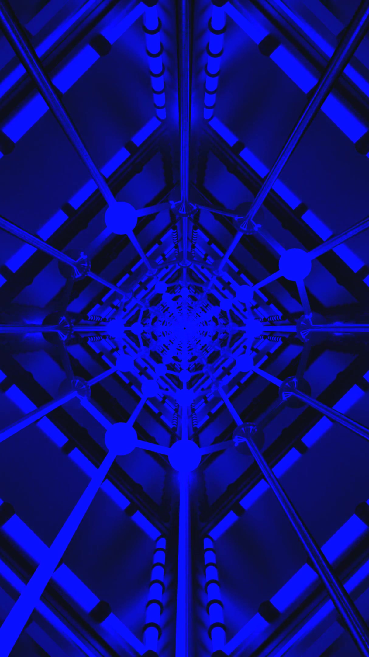 Tunnel video vj loop screensaver creates an immersive experience