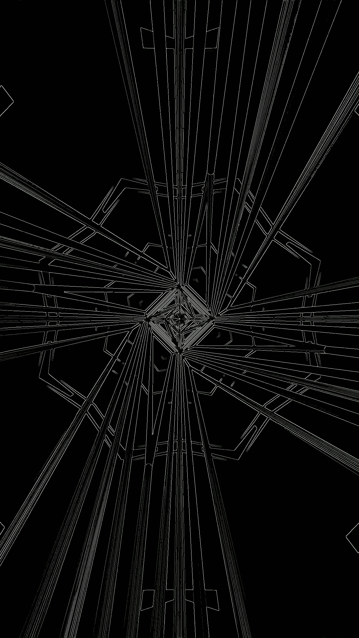 Tunnel video vj loop screensaver creating a seamless visual exper