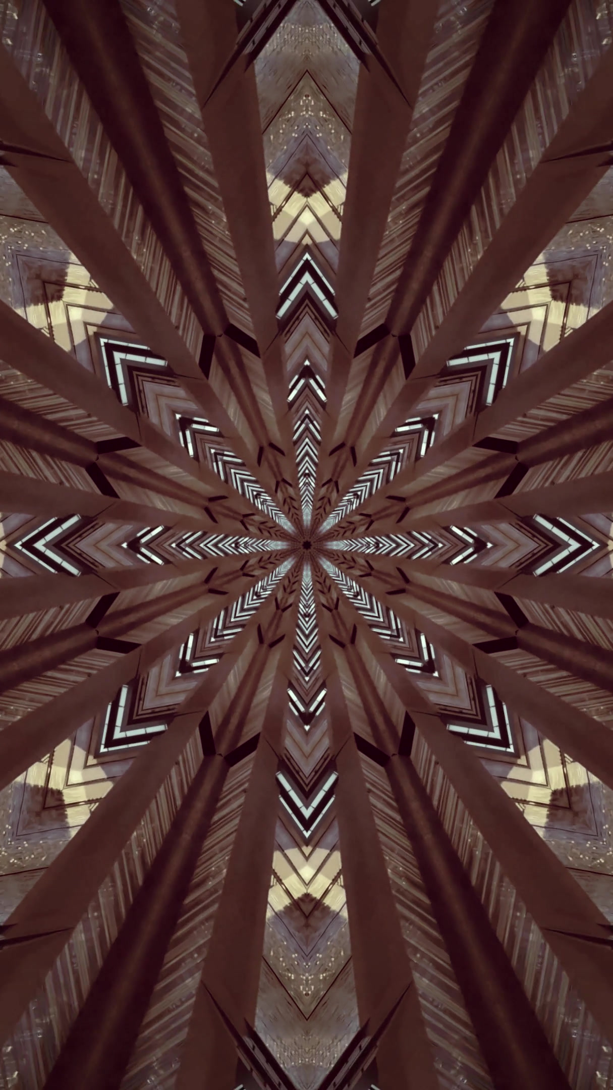 Tunnel video vj loop screensaver showcasing dynamic patterns in seamless motion within a captivating hollow space