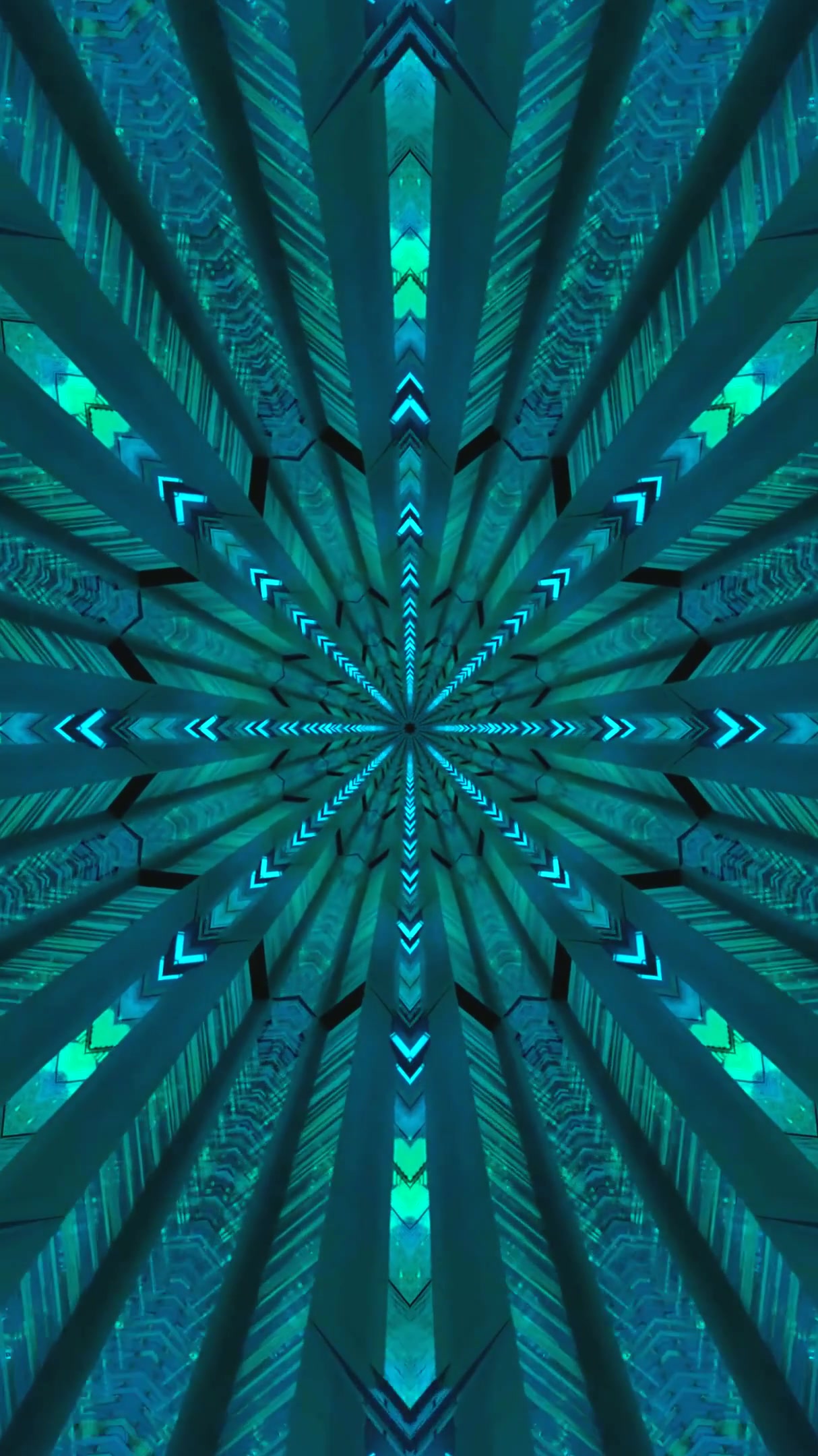 Vibrant tunnel video vj loop creating a mesmerizing seamless visual experience for screensavers or digital displays