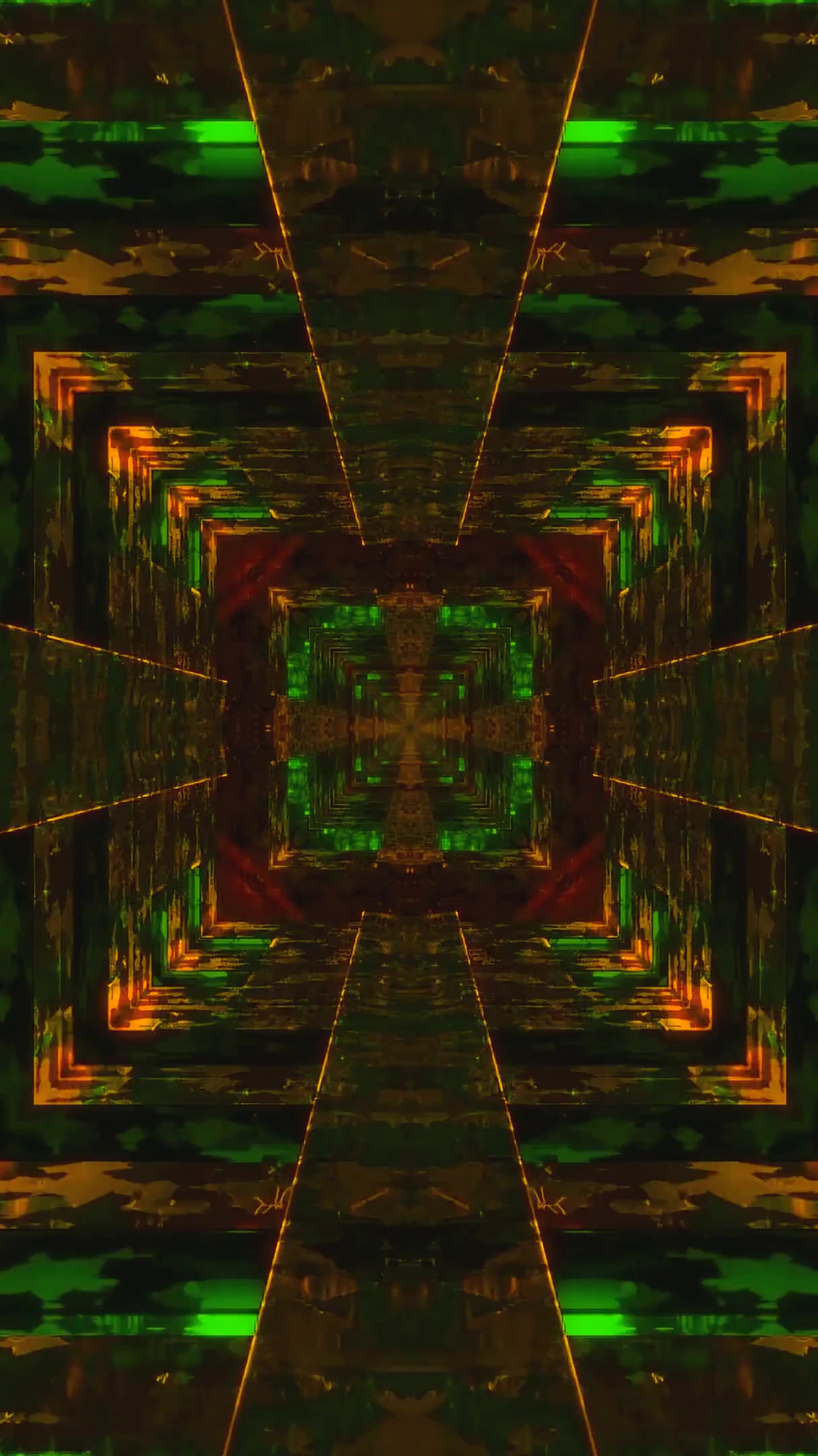 Vibrant tunnel video VJ loop screensaver with seamless motion for captivating visual experience