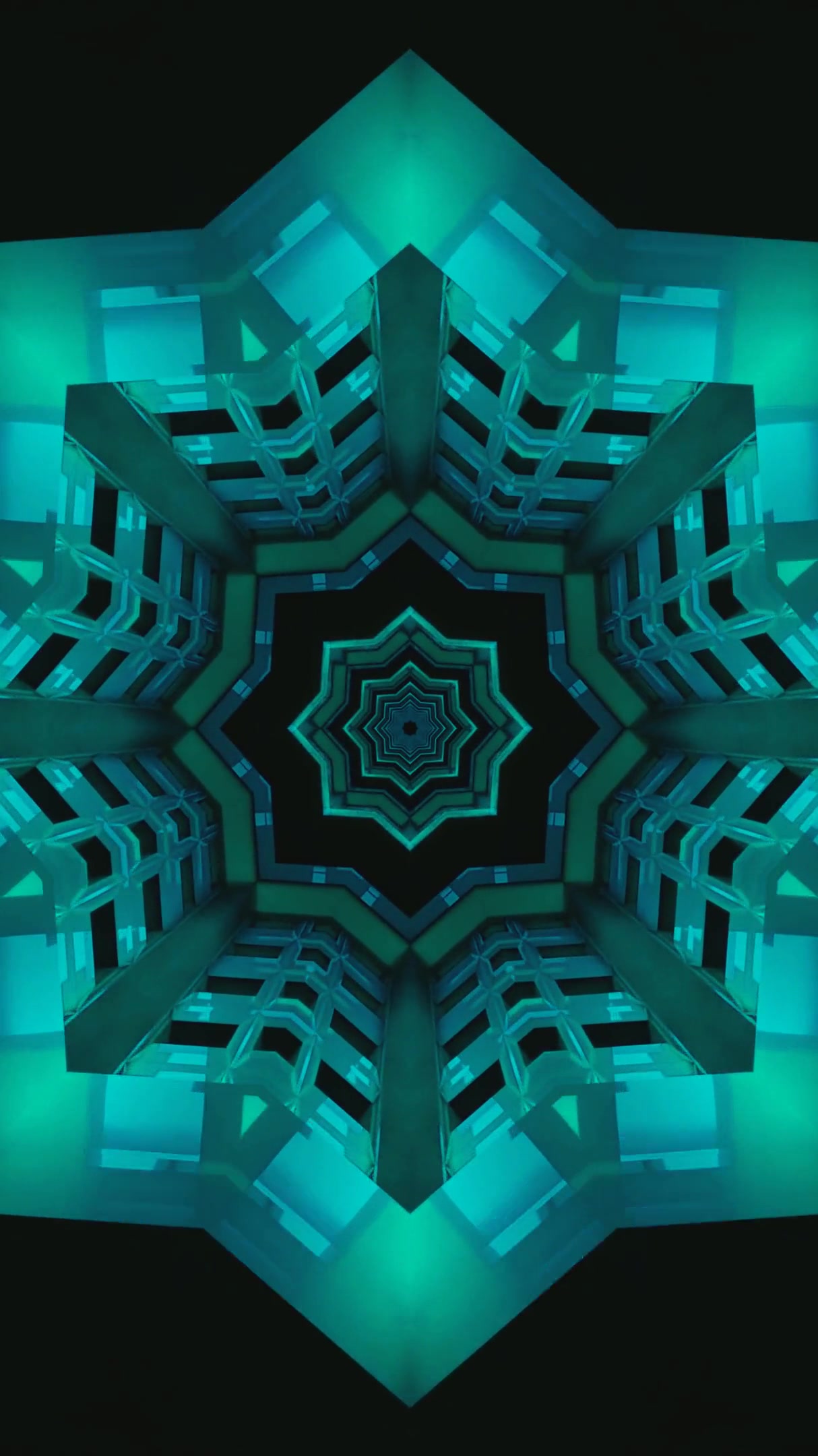 Vivid tunnel video vj loop screensaver creating a seamless dimensional experience