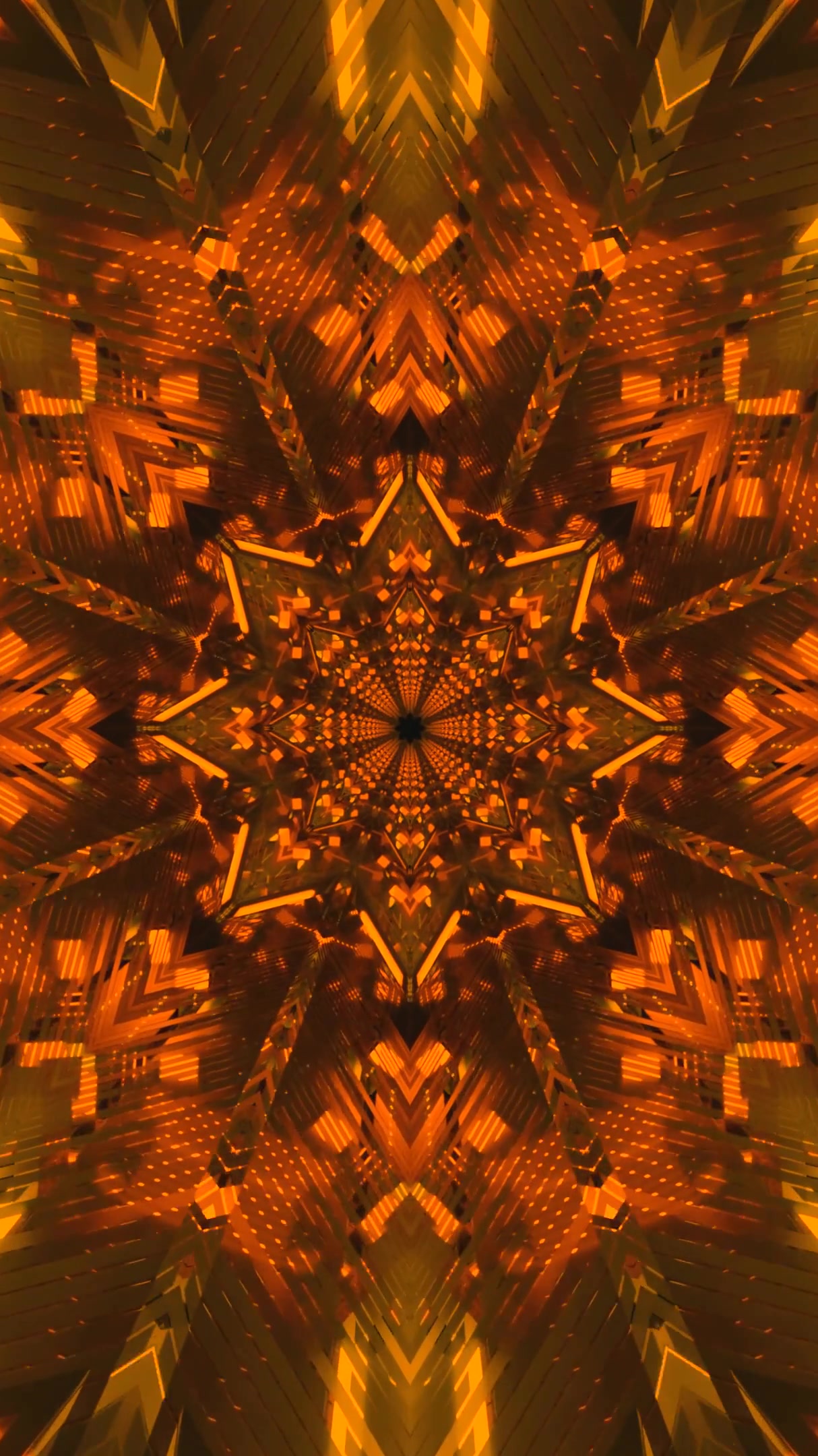 Colorful tunnel video loop with seamless motion for vibrant screensavers