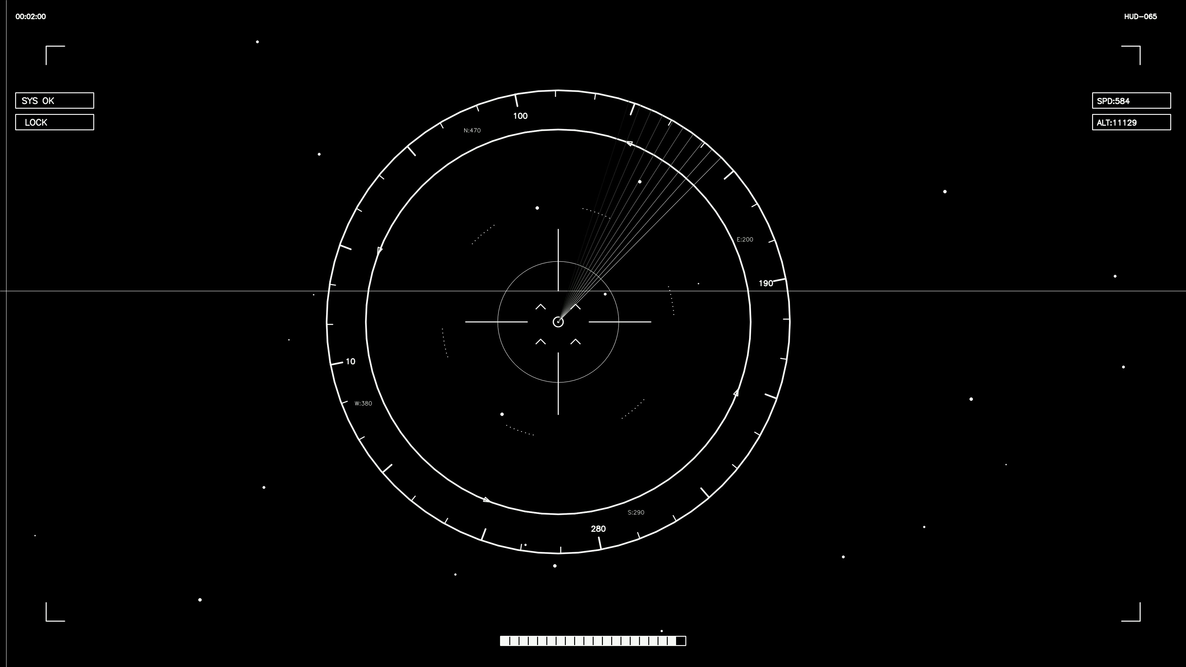 Sci fi hud animation design for web developers and videographers showcasing digital interface elements for user interaction