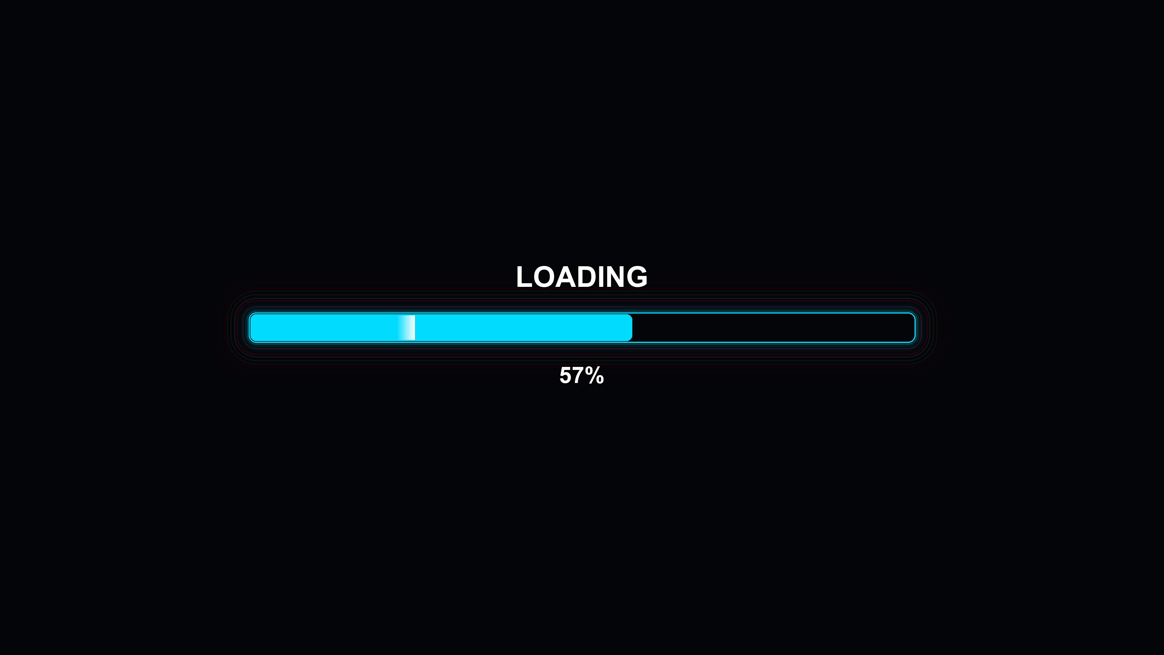 Modern progress bar animation displays vibrant colors and smooth movements for digital loading experiences