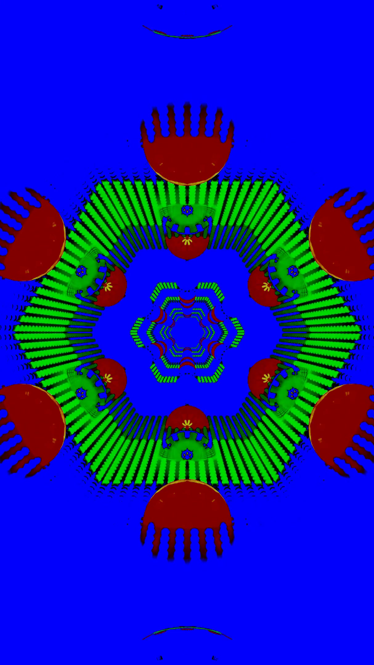 Experience vibrant and dynamic tunnel visuals in a seamless loopi