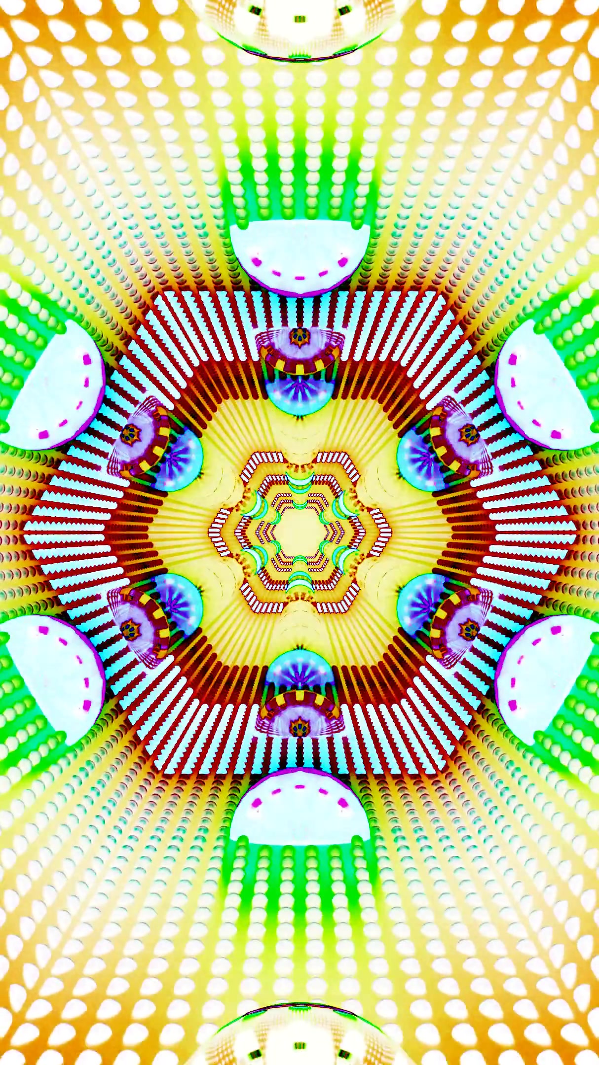 Experience a vibrant tunnel video vj loop that seamlessly flows t