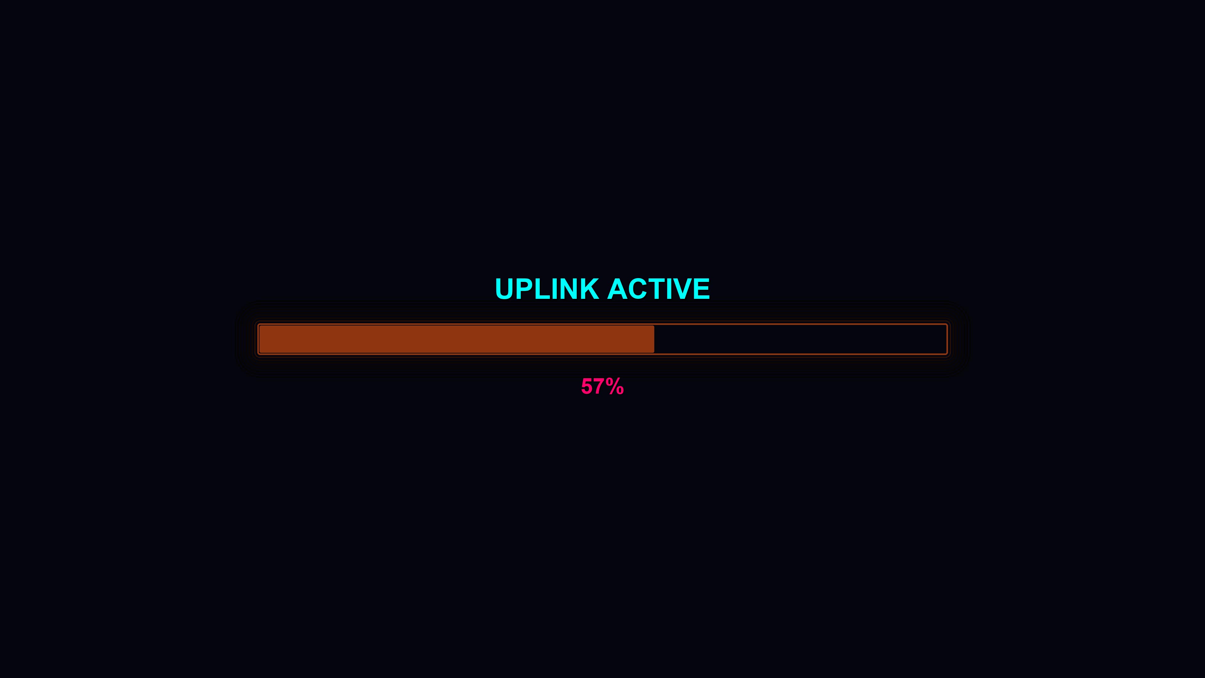Modern style progress bar animation for waiting periods in digital applications