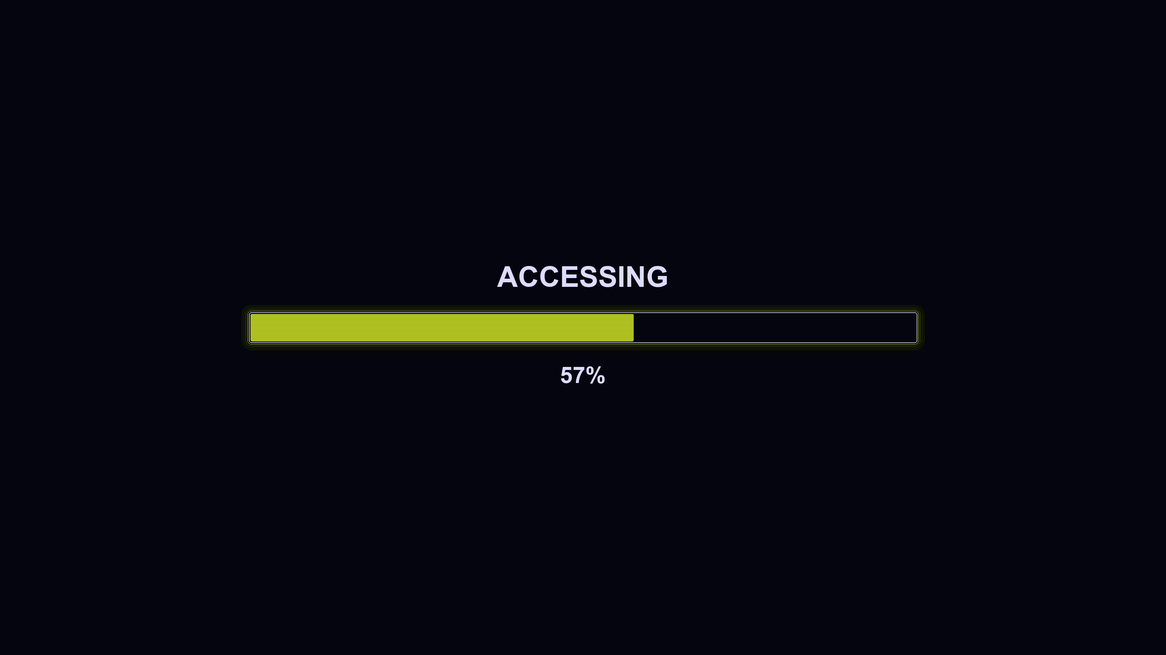 Modern progress bar animation shows accessing data during waiting periods in digital applications and user interfaces