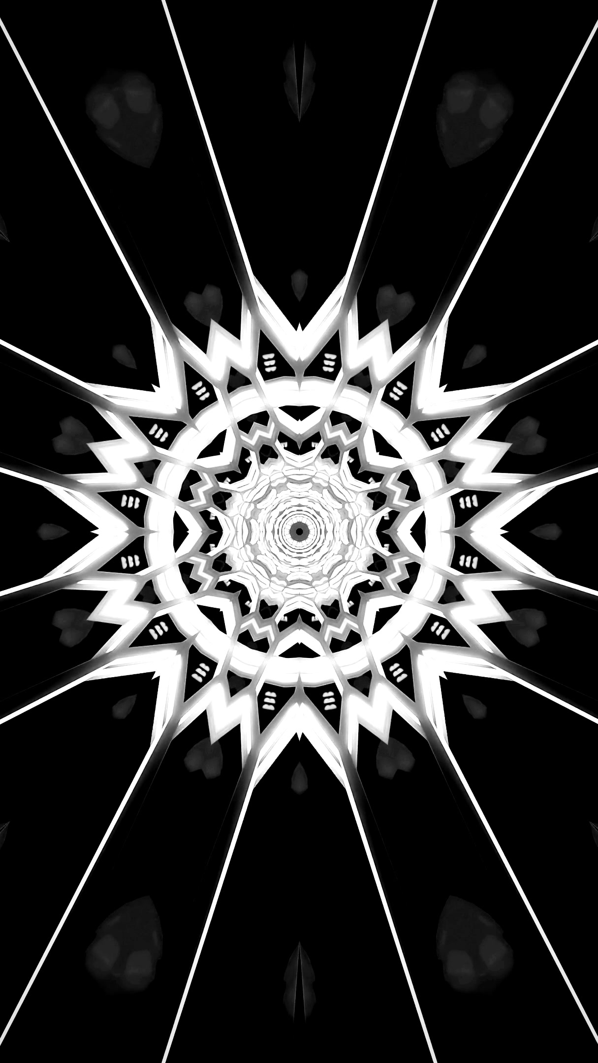 Tunnel video vj loop seamless screensaver creates captivating vis