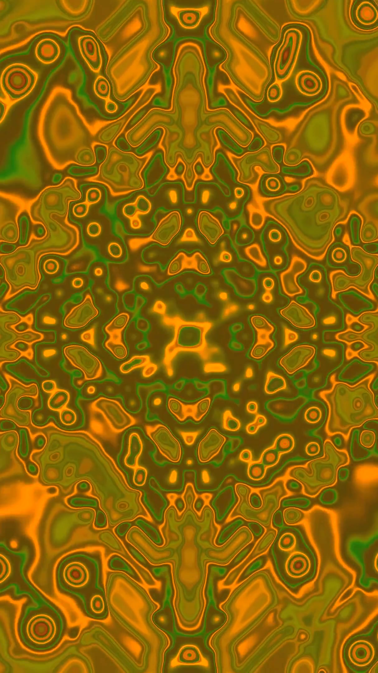 Vibrant tunnel video vj loop screensaver presents a seamless and dynamic visual experience with swirling patterns in warm colors