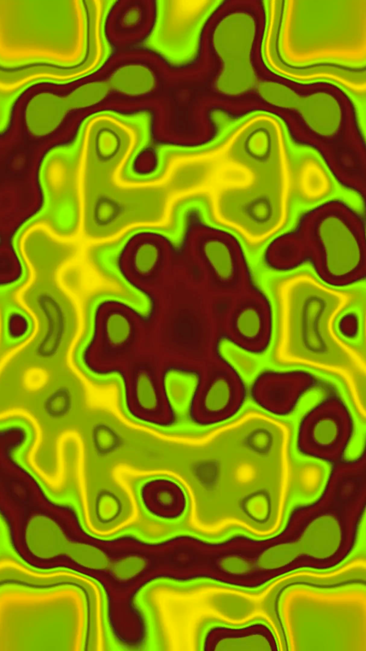 Vivid tunnel video loop featuring colorful patterns and fluid motion