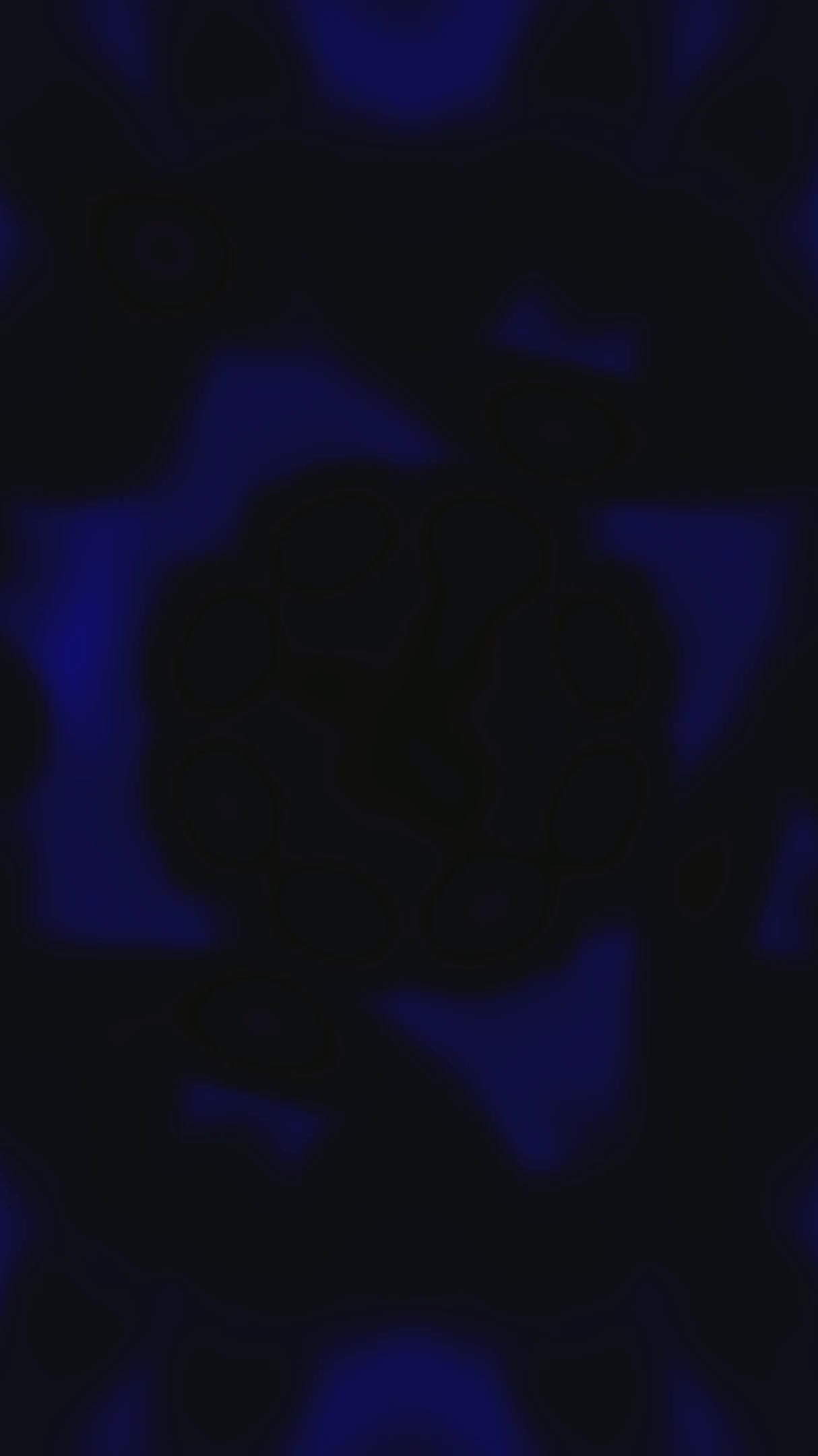 Seamless tunnel video loop ideal for screensavers and visual displays with vibrant blue patterns