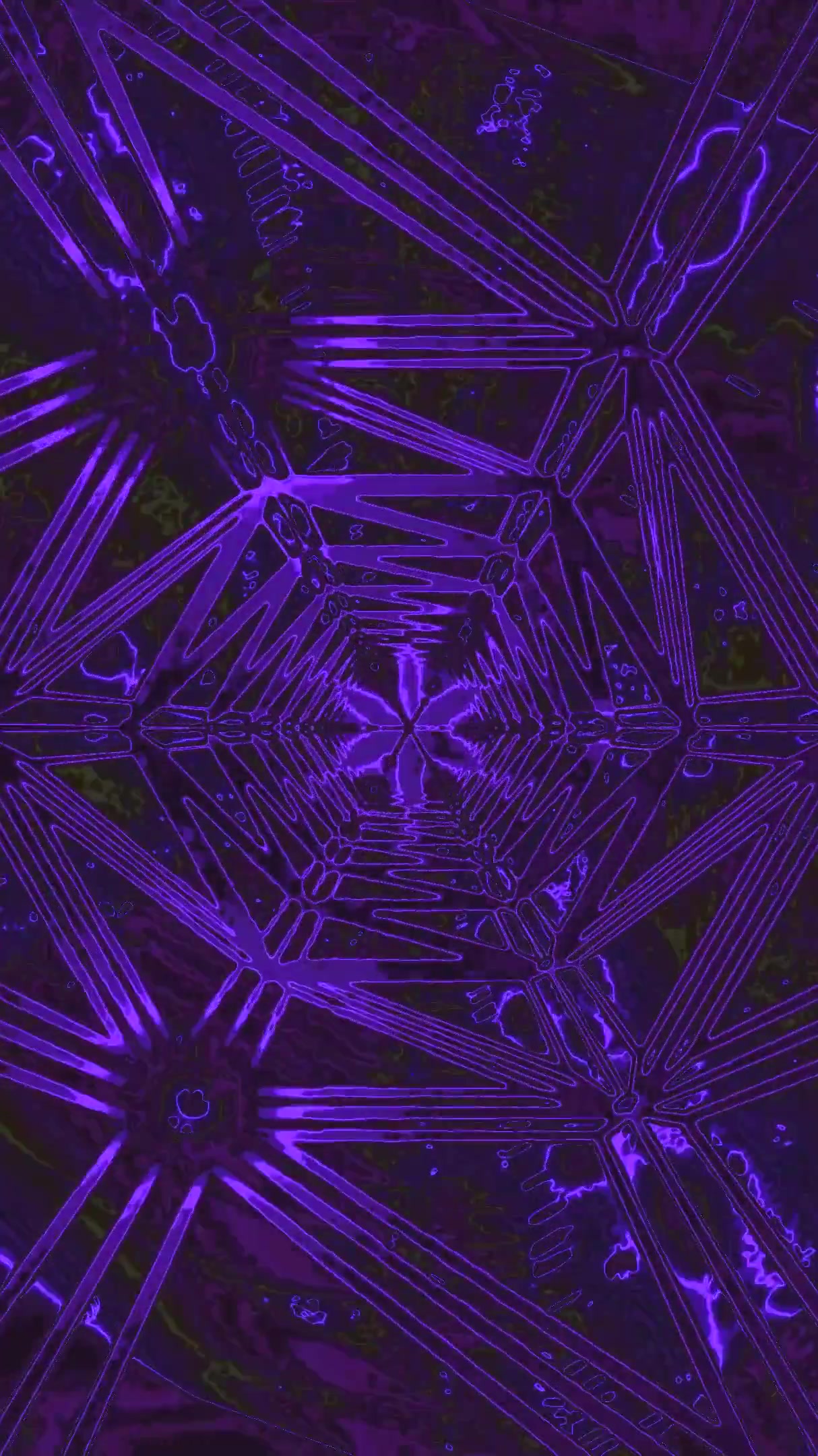 Seamless tunnel video loop showcasing vibrant patterns and colors in mesmerizing motion for an immersive screensaver experience