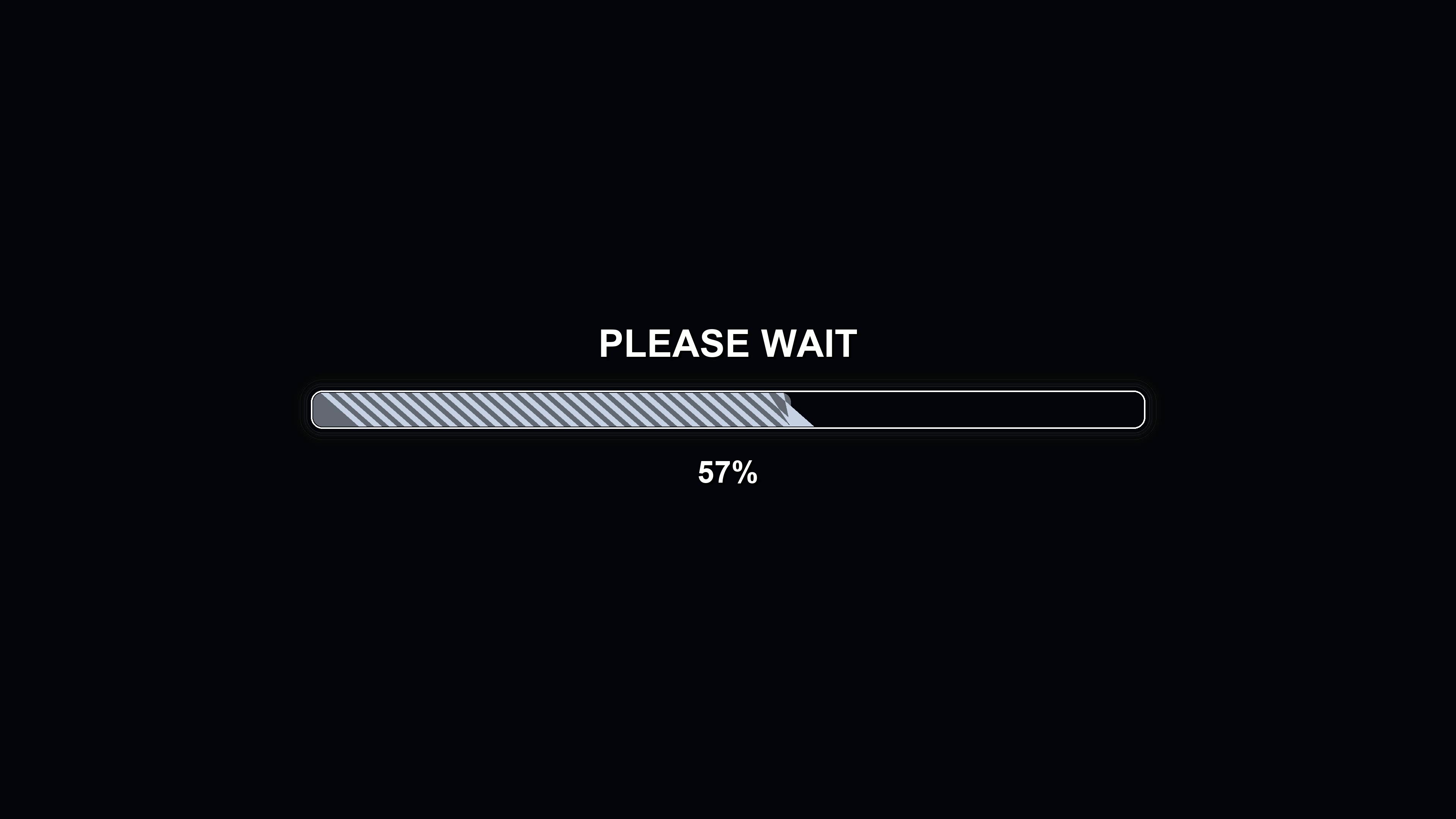Progress bar animation showing waiting period with clear indication of completion status in modern style