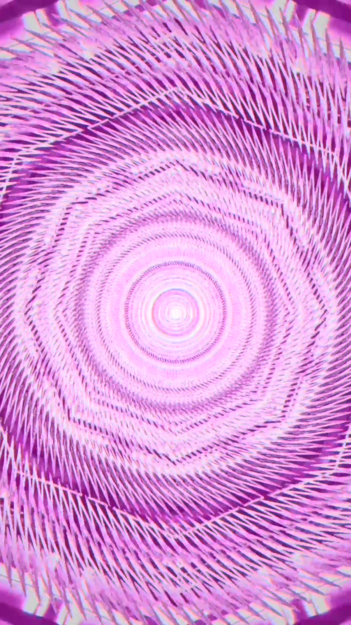 Tunnel video loop with vibrant colors and seamless motion for a c