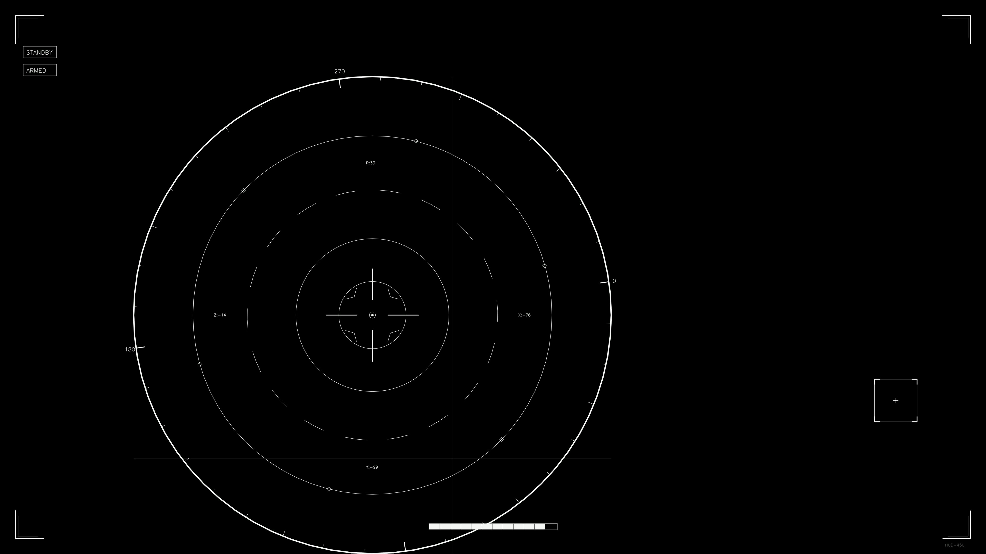 Sci-fi hud animation for web designers and video creators focused on modern digital interfaces and design elements