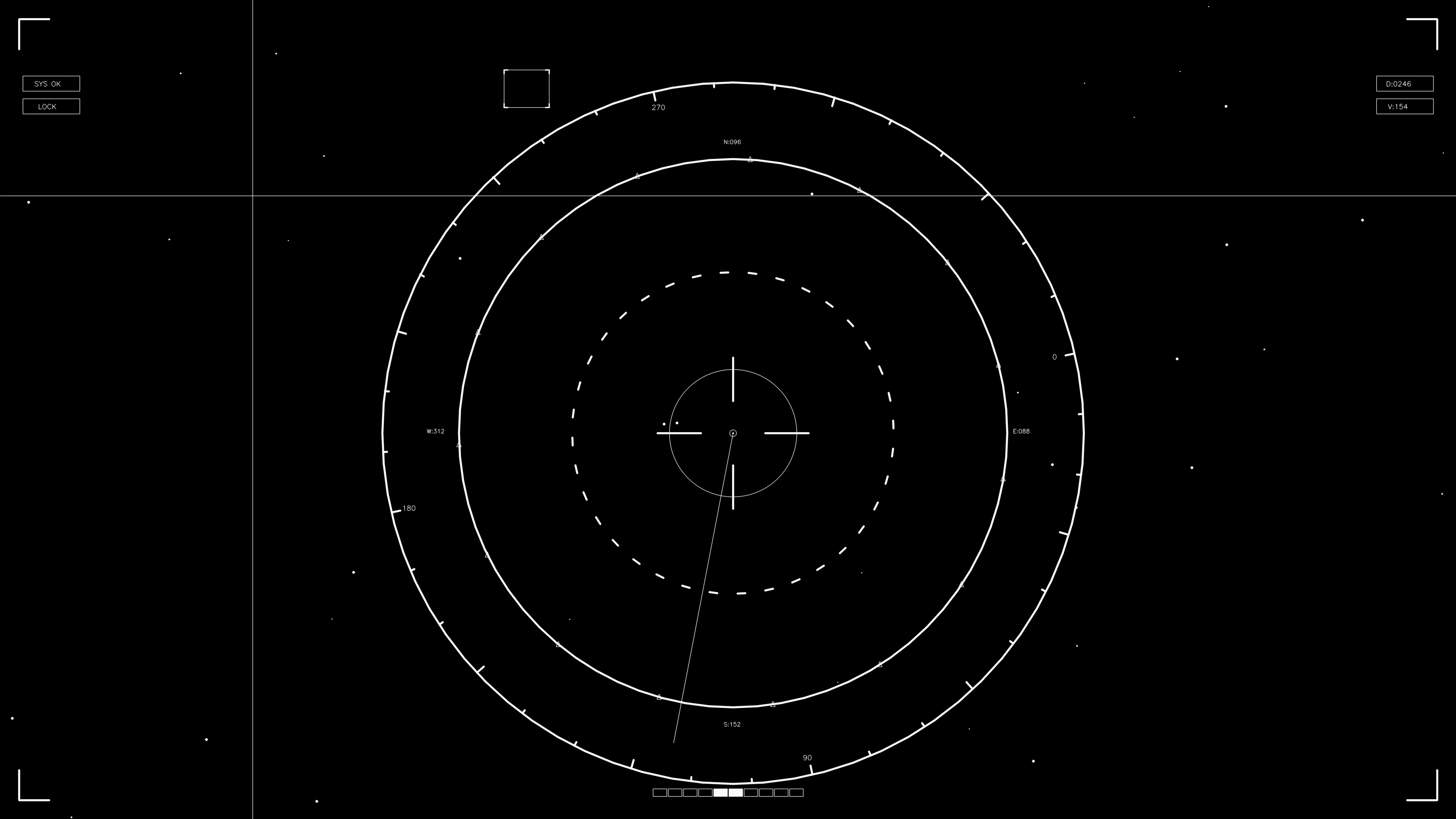 Hud elements animation designed for webdesigner and video cutter focusing on sci-fi themes in a digital environment
