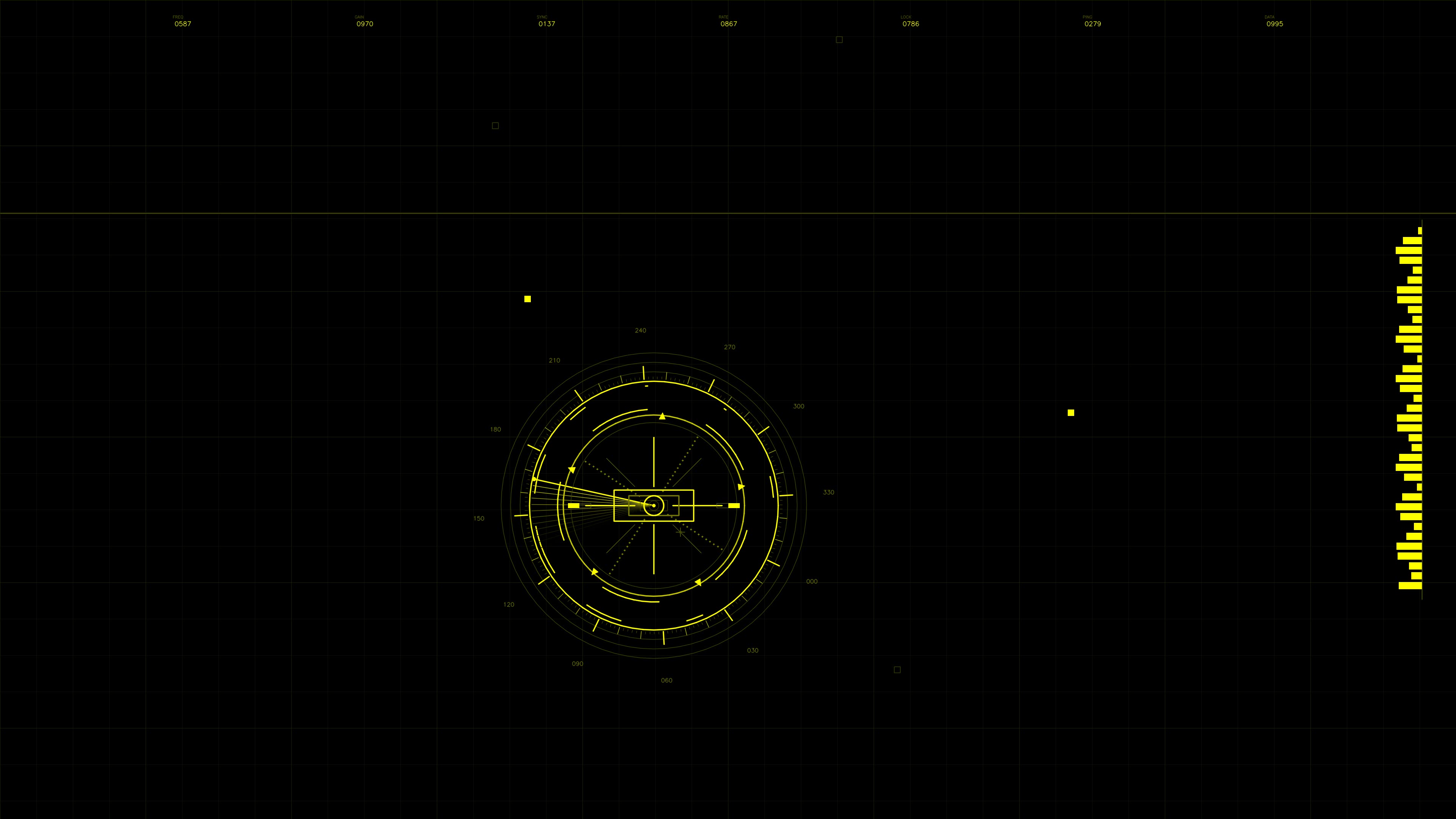 Military gui war stock footage hud animation for science fiction production used in futuristic combat scenarios