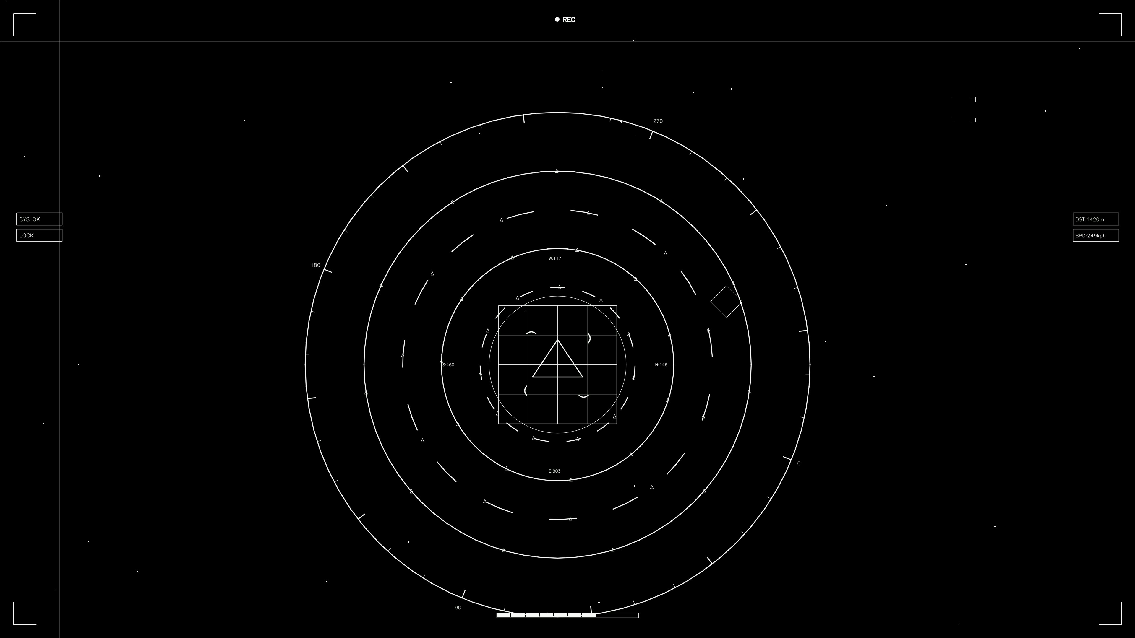Hud elements animation used for web design and sci fi video editing to create visuals for technology projects and presentations