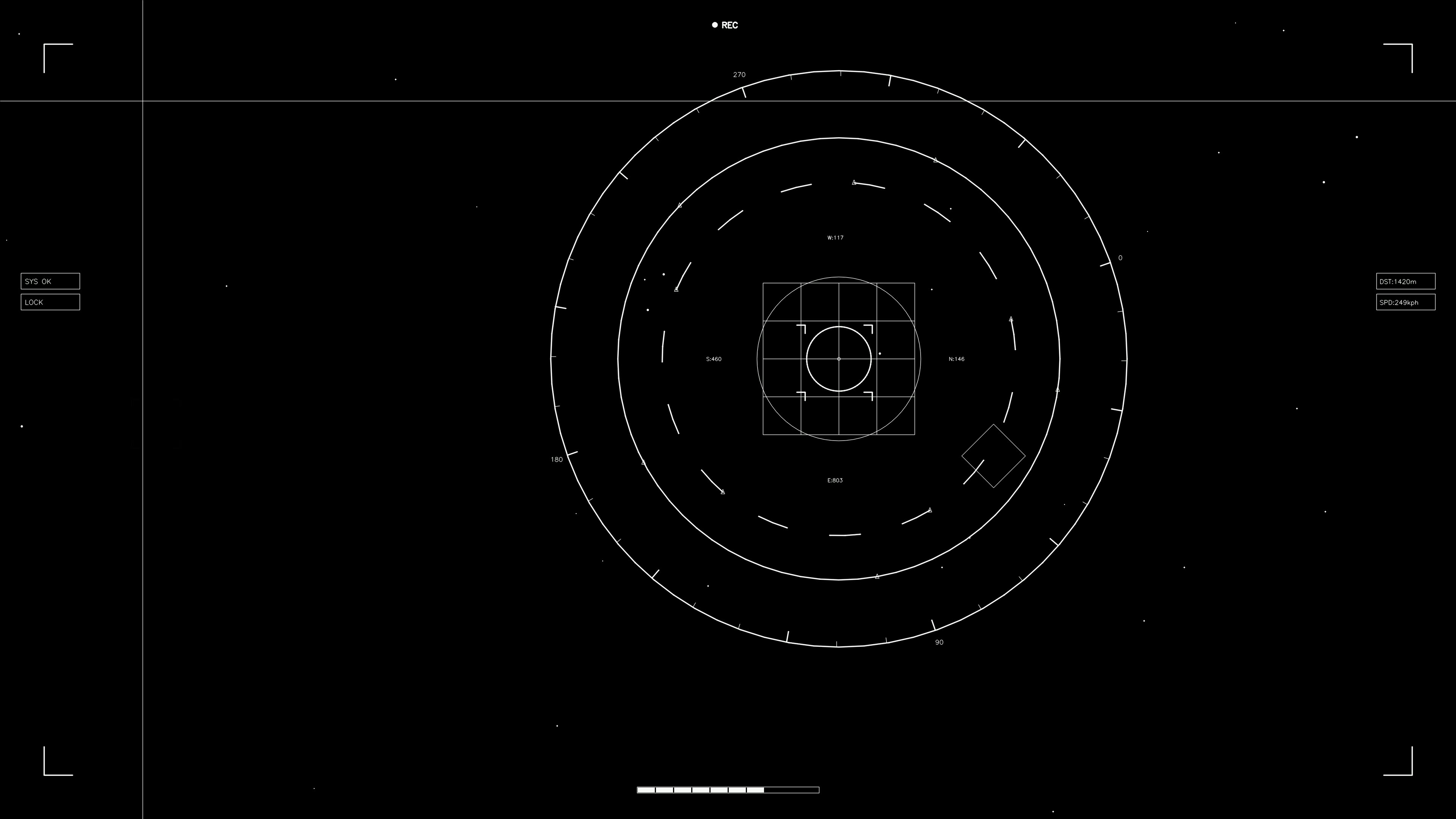 Hud elements animation for web designers and sci-fi video cutters showcasing movement and design for digital projects