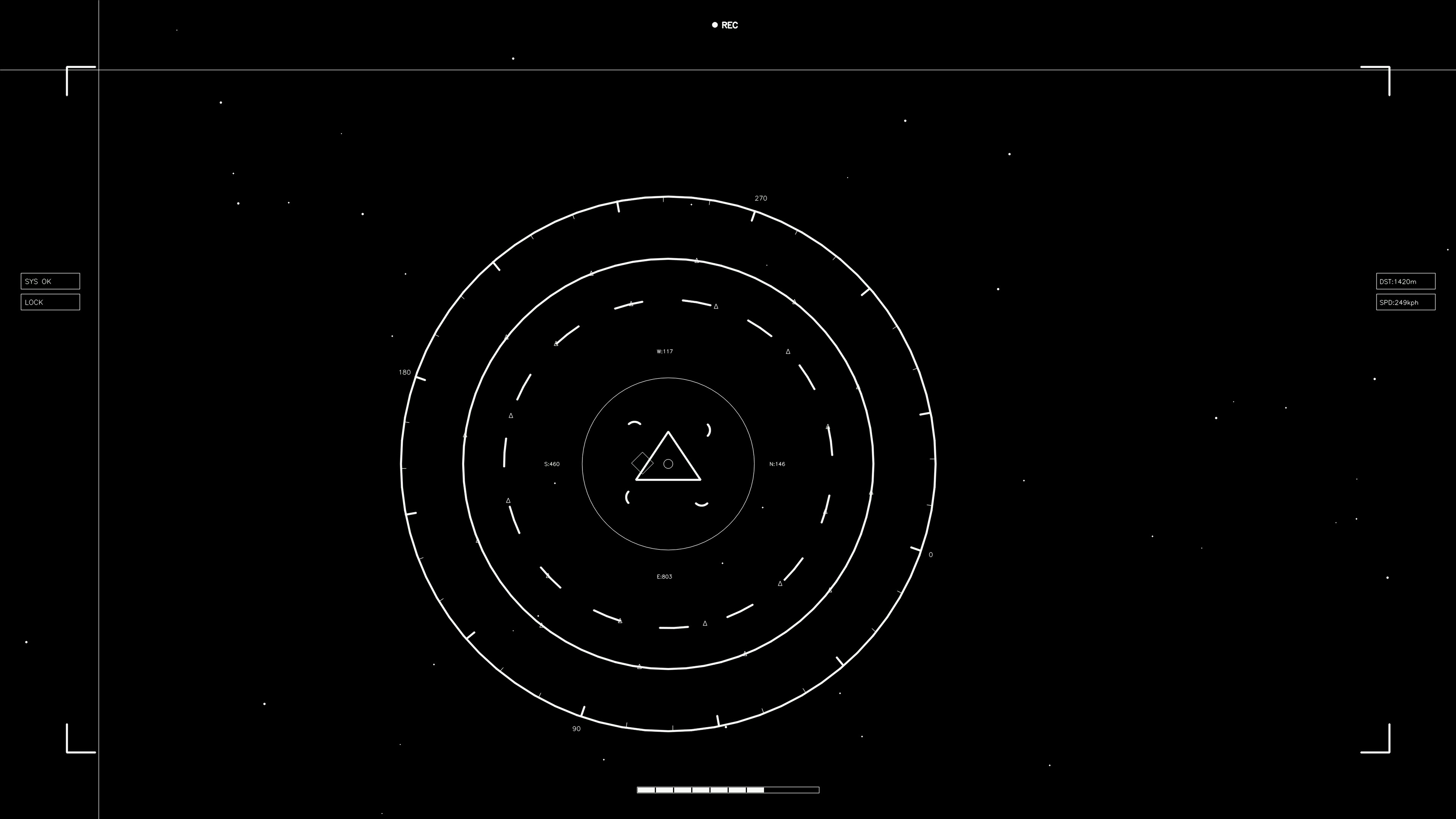 Hud elements animation designed for web designers and sci-fi video creators focusing on movement and layout for digital displays