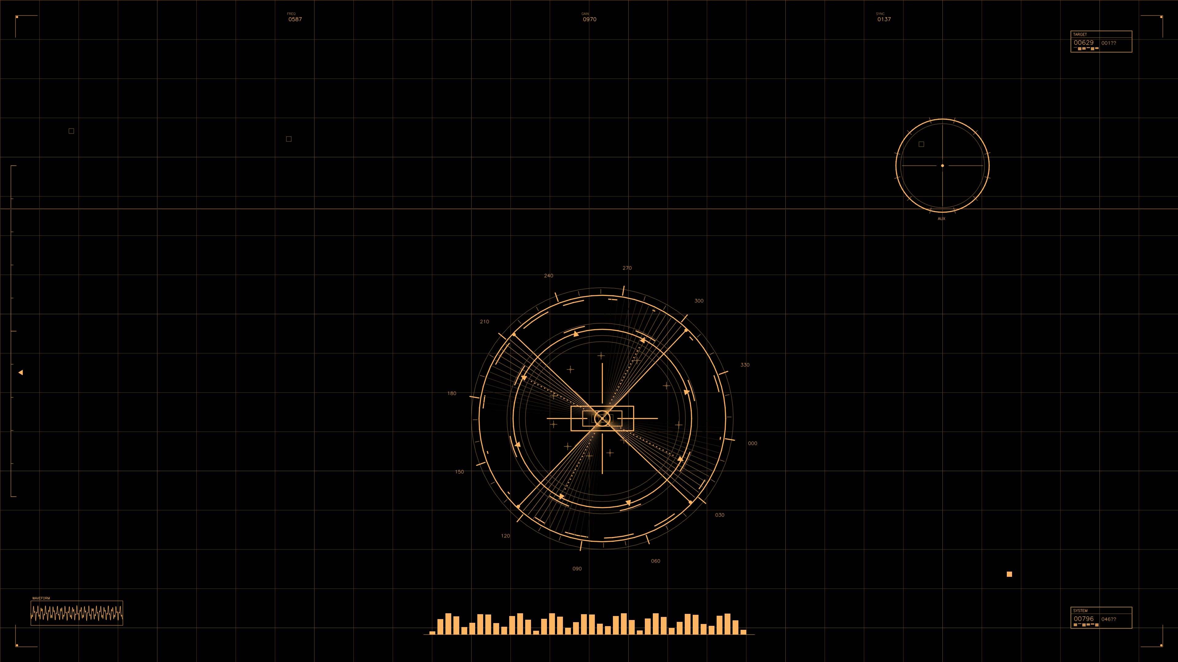 Military gui war stock footage hud animation for science fiction production suitable for various creative projects and visual storytelling