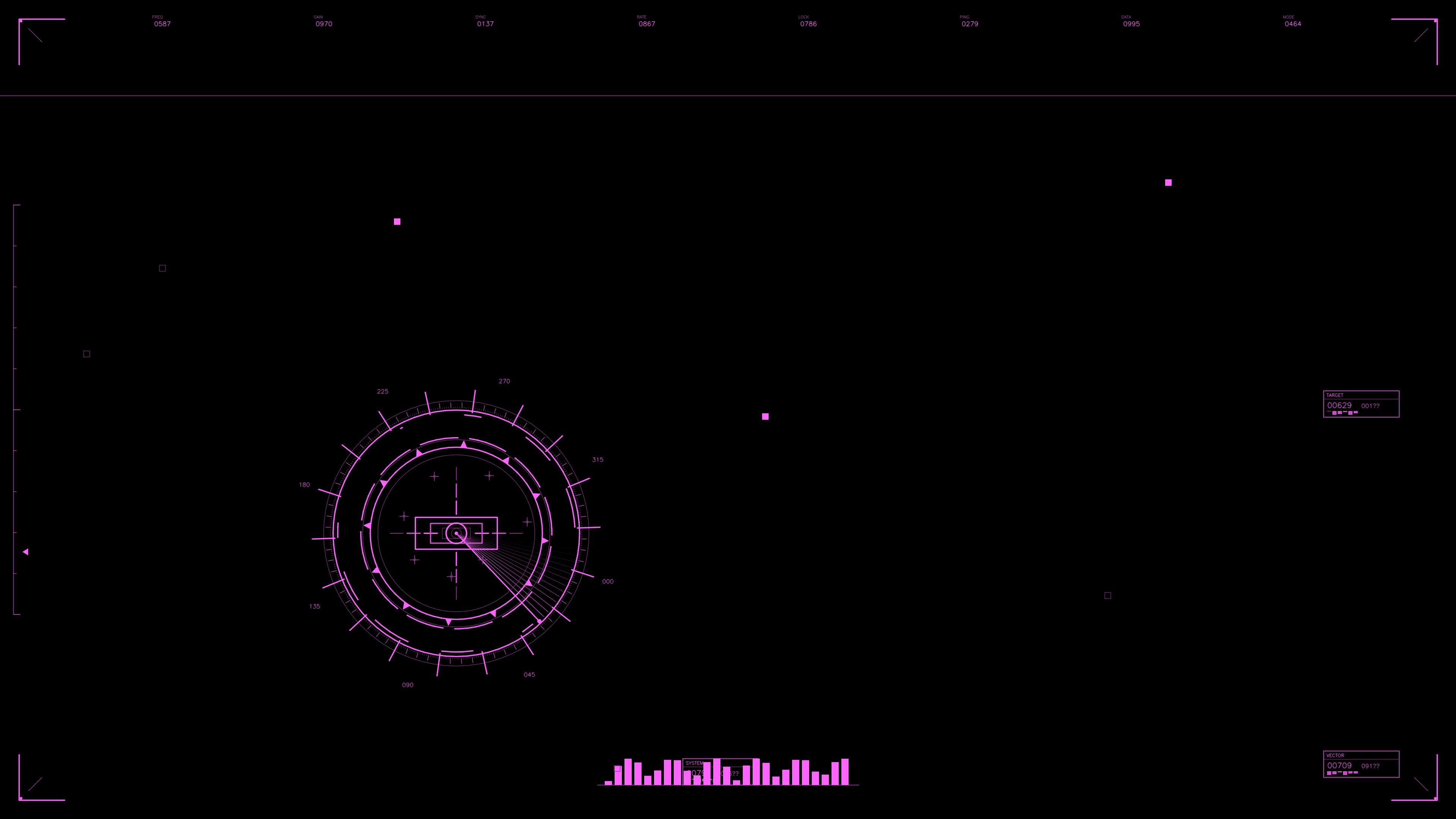 Military gui war stock footage hud animation for science fiction production in a futuristic setting