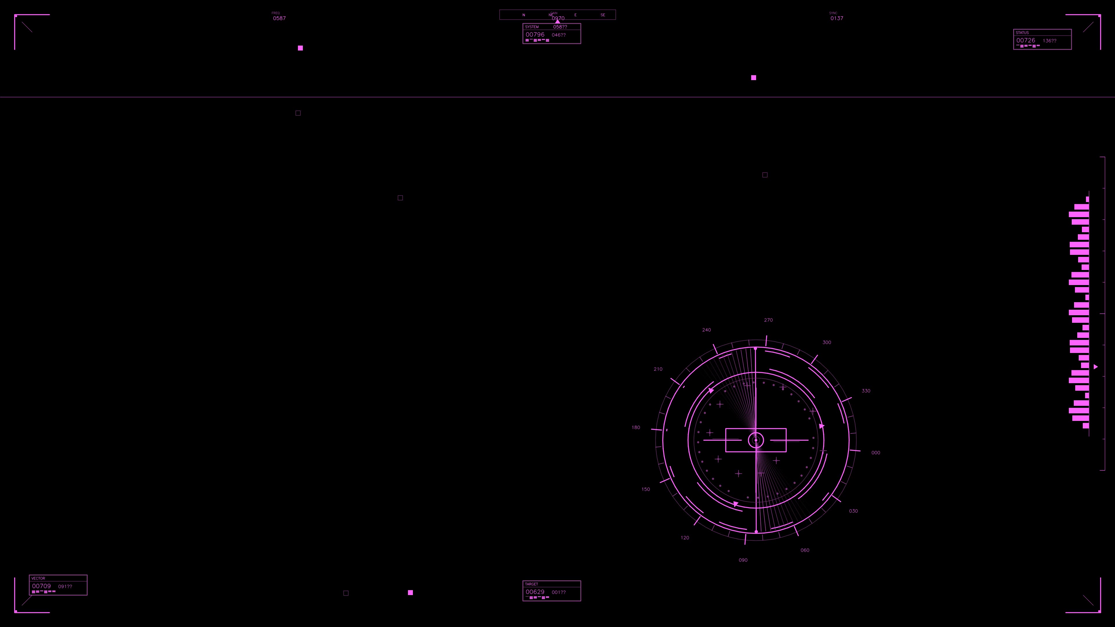 Military gui war stock footage hud animation for science fiction production focused on tactical display and data analysis elements