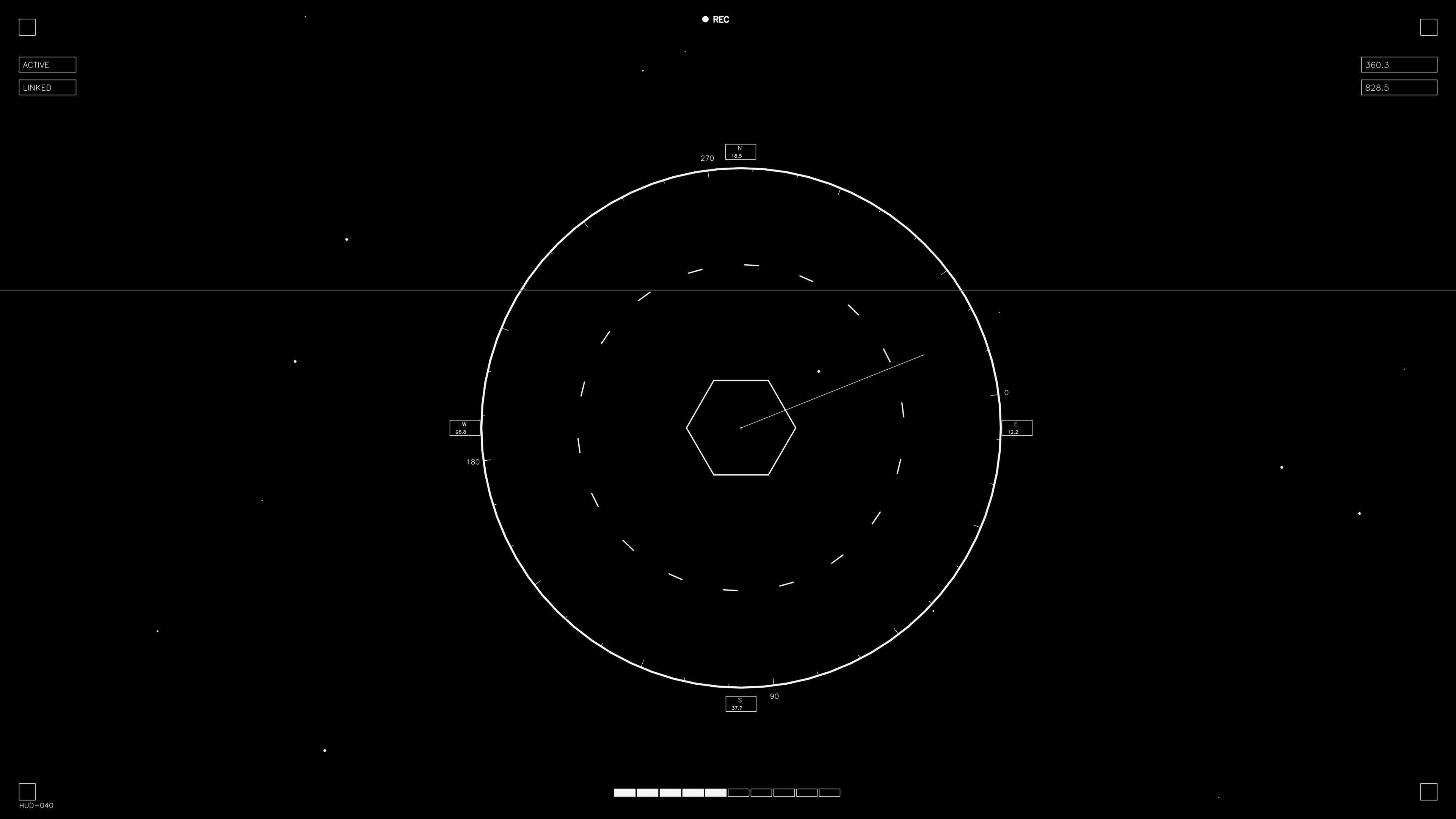 Hud elements animation designed for web designers and sci-fi video editors available for creative projects and development needs