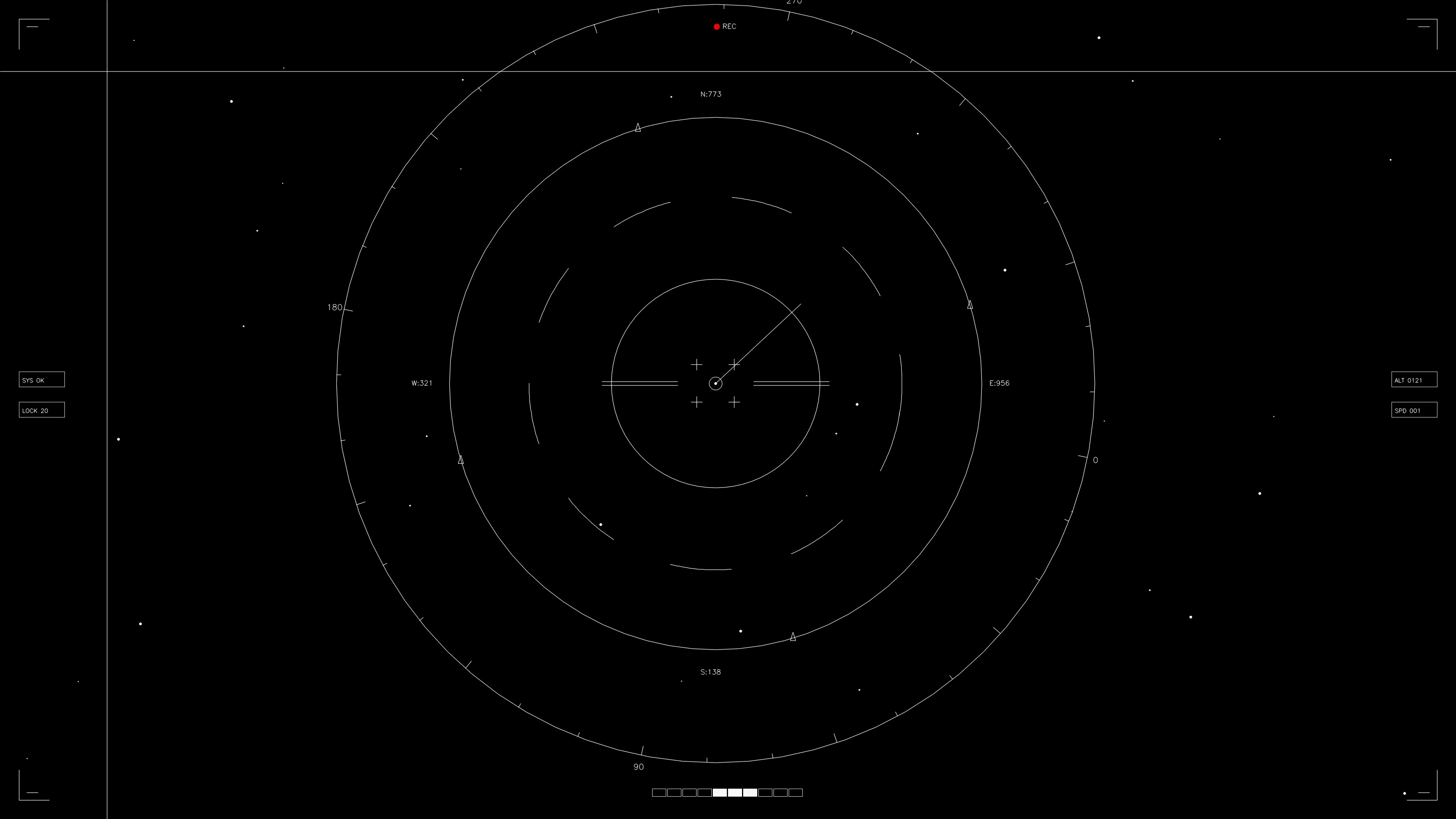 Motion graphics hud elements for web design and sci-fi video editing projects providing a modern look