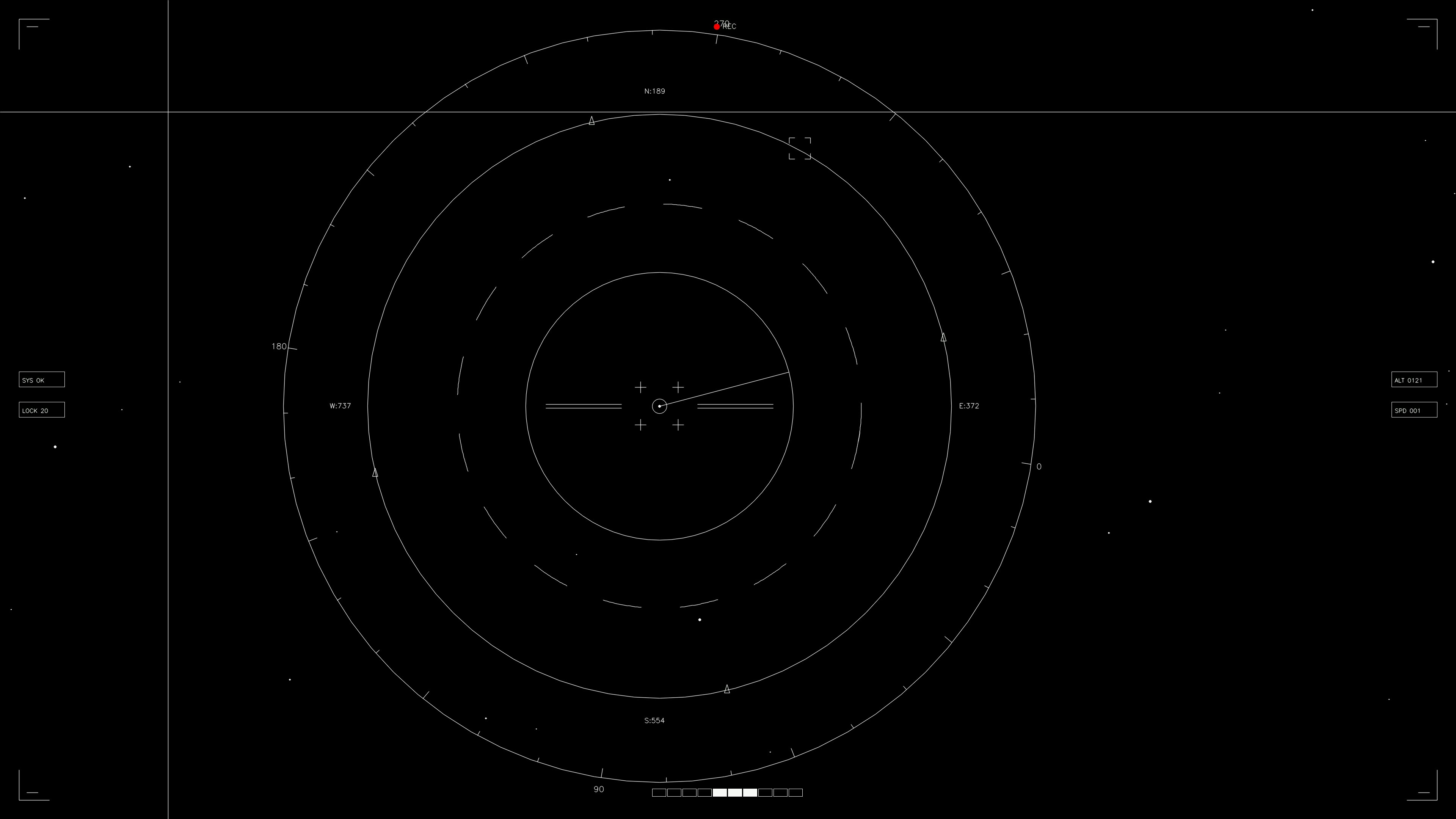 Hud elements animation designed for web designers and sci-fi video cutters showcasing interactive graphics and motion effects
