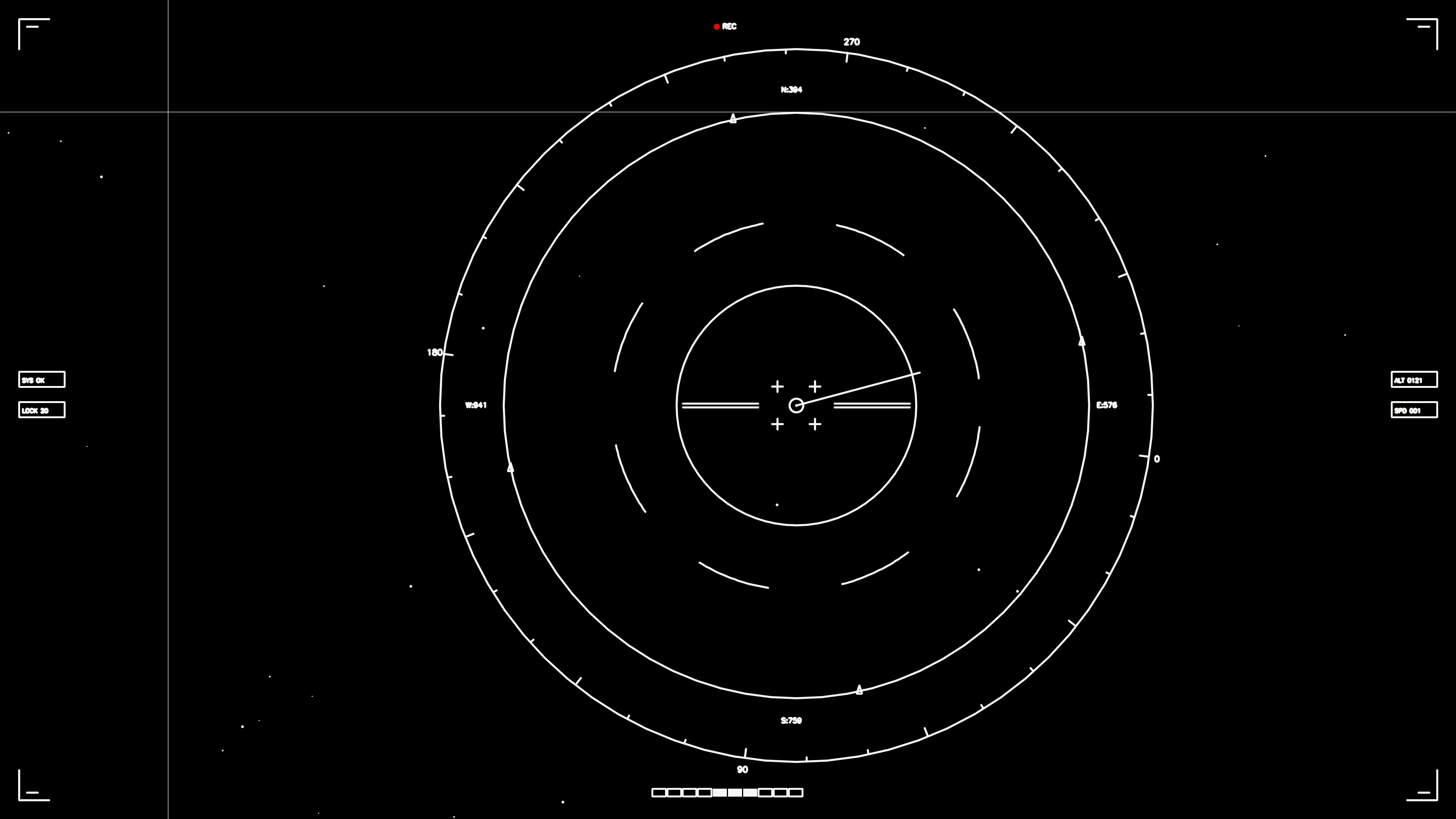 Hud elements animation for web designers and sci-fi video editors showcasing digital interface design and motion graphics