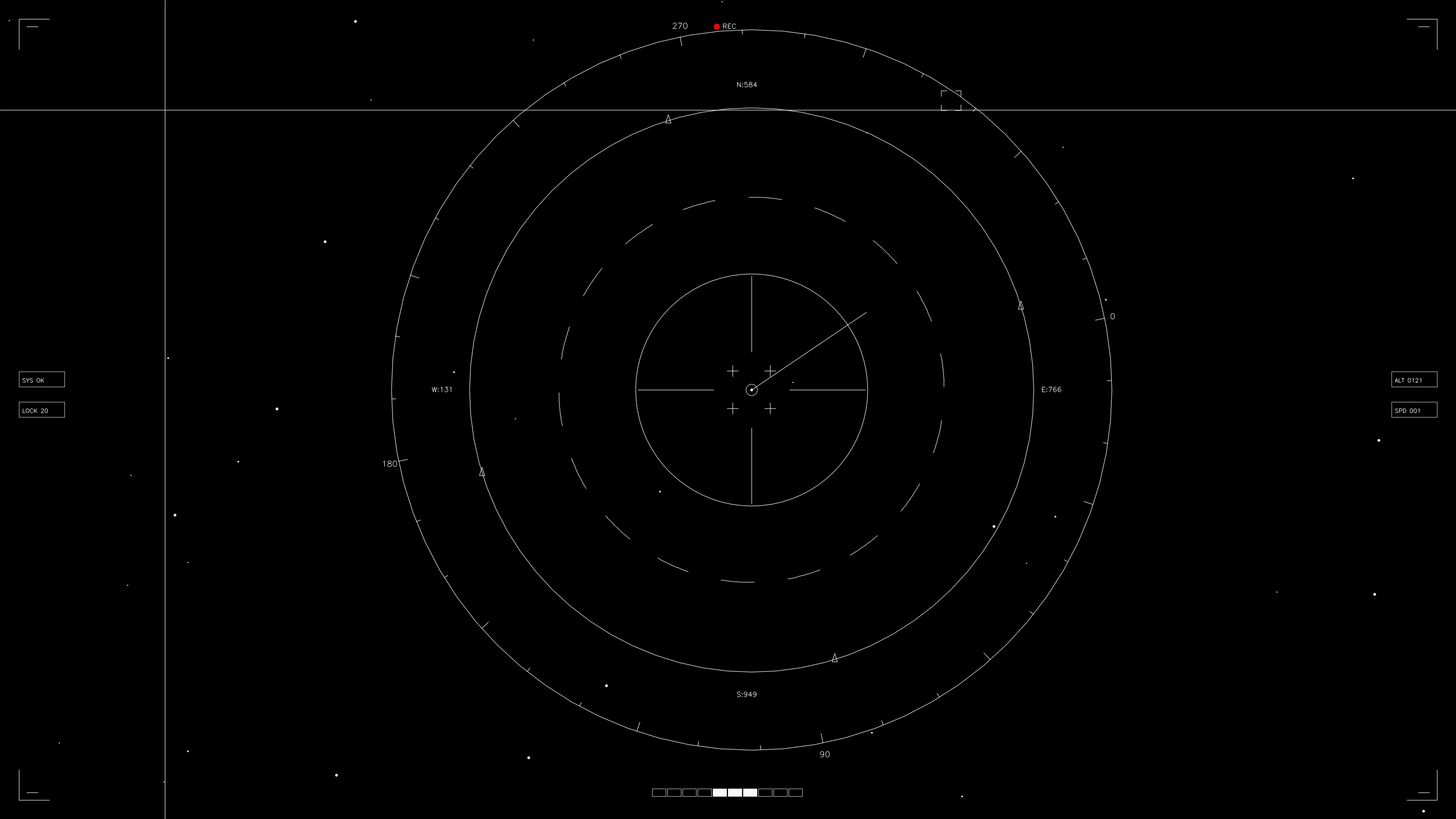 Hud elements animation for web designers and sci-fi video creators to enhance visual effects and user experience