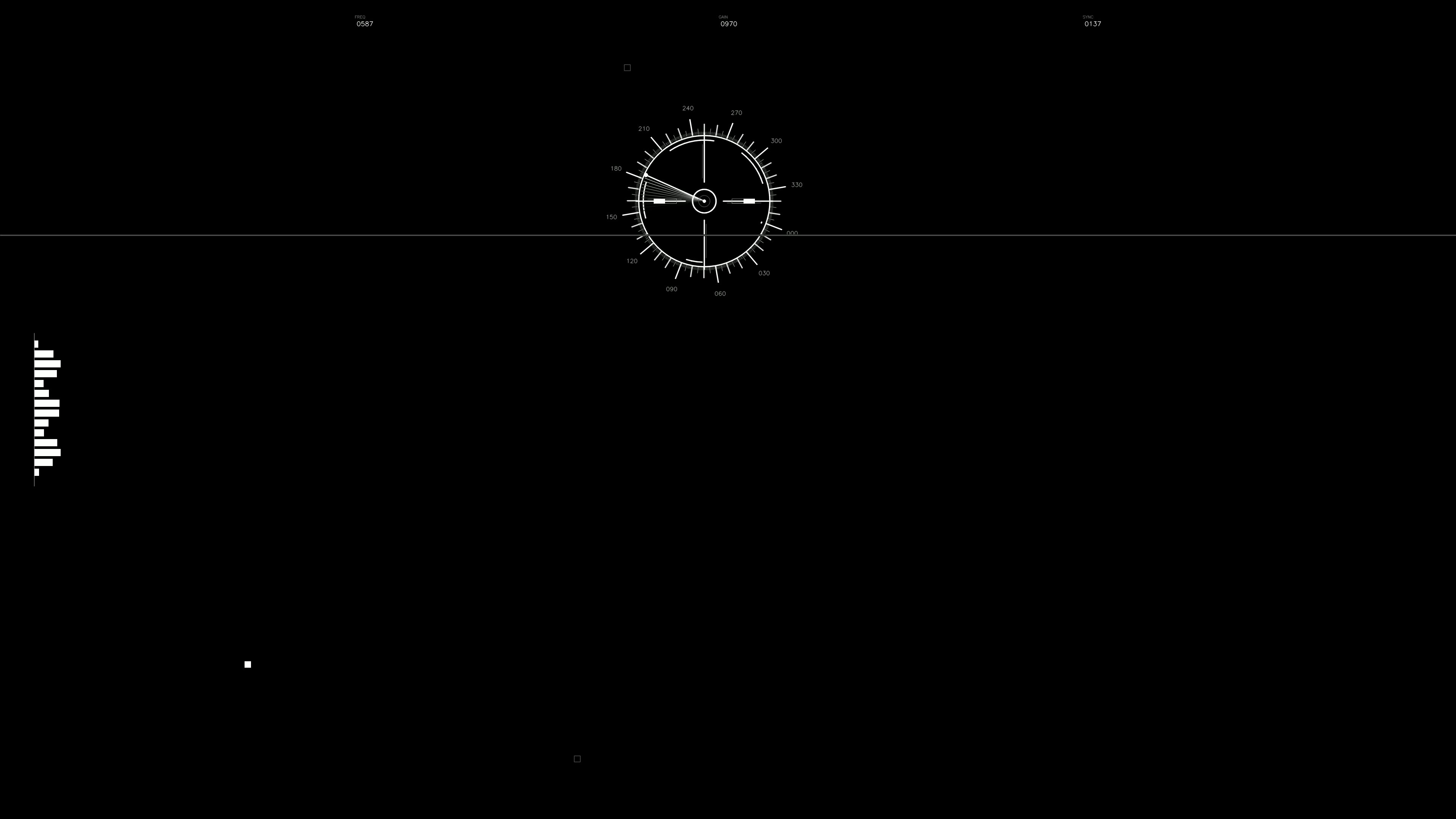 Military gui war stock footage hud animation for science fiction production showcasing data and graphics