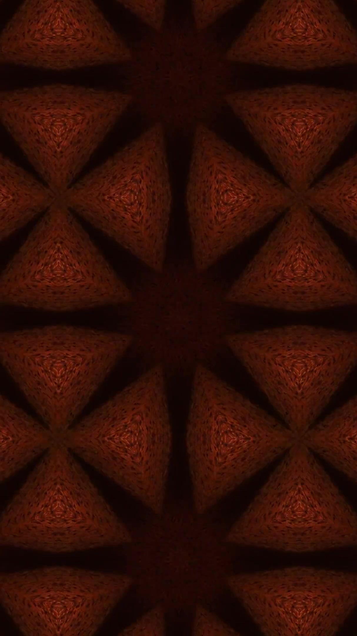 Tunnel video loop creates a seamless immersive experience with vibrant colors and dynamic patterns for screensaver use