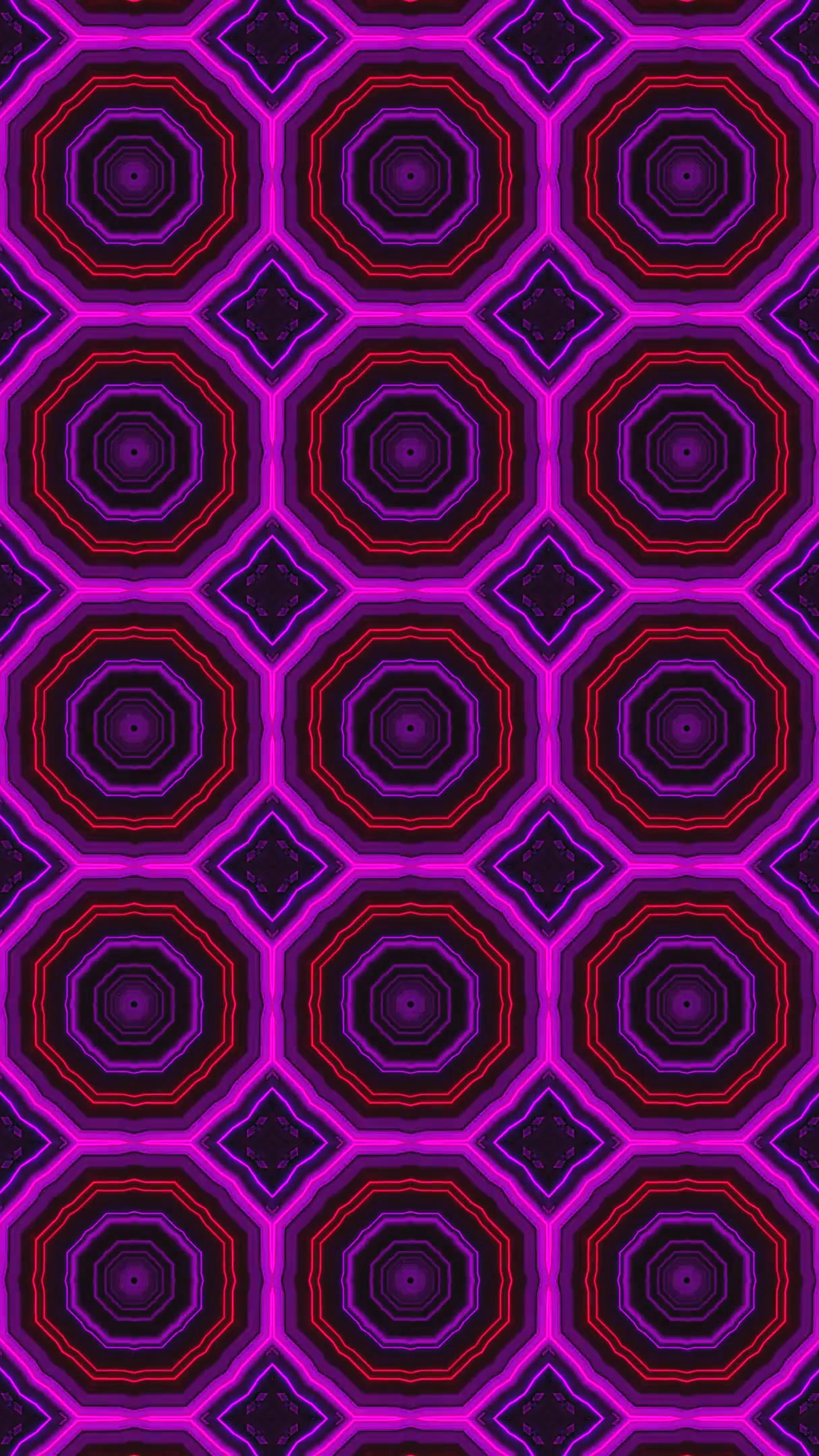 Explore vibrant tunnel visuals with seamless looping video backdrop for unique ambiance