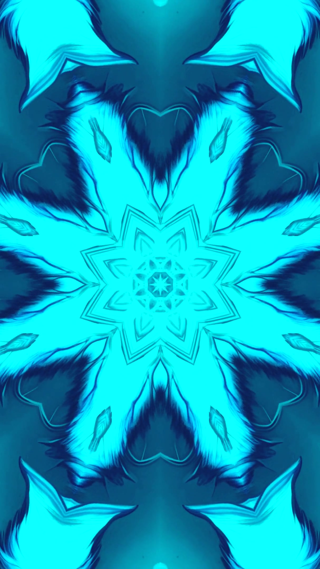 Colorful tunnel vj loop screensaver provides a calming and immers