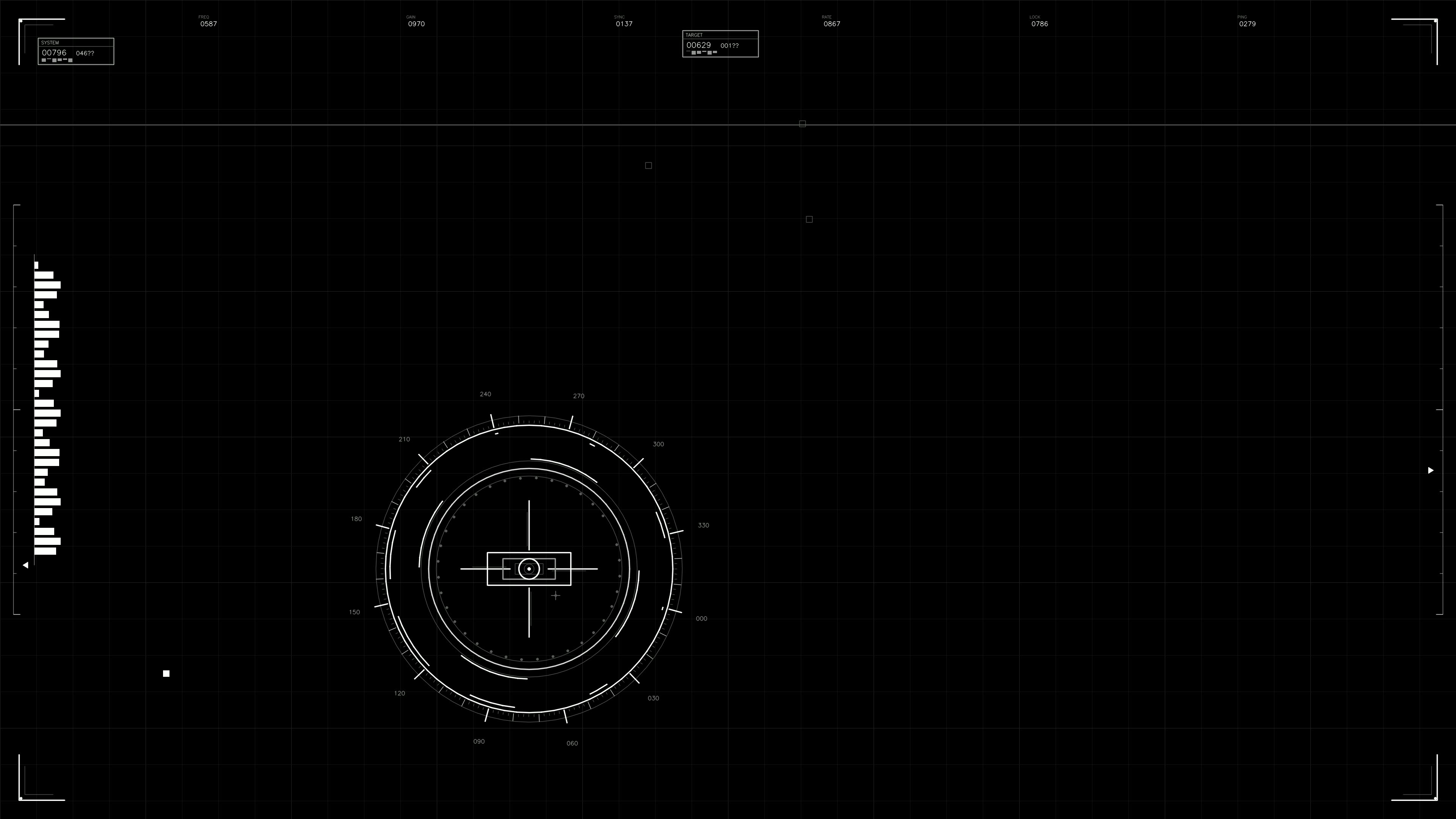 Military gui war stock footage hud animation for science fiction production showcasing advanced targeting systems with data overlays and metrics