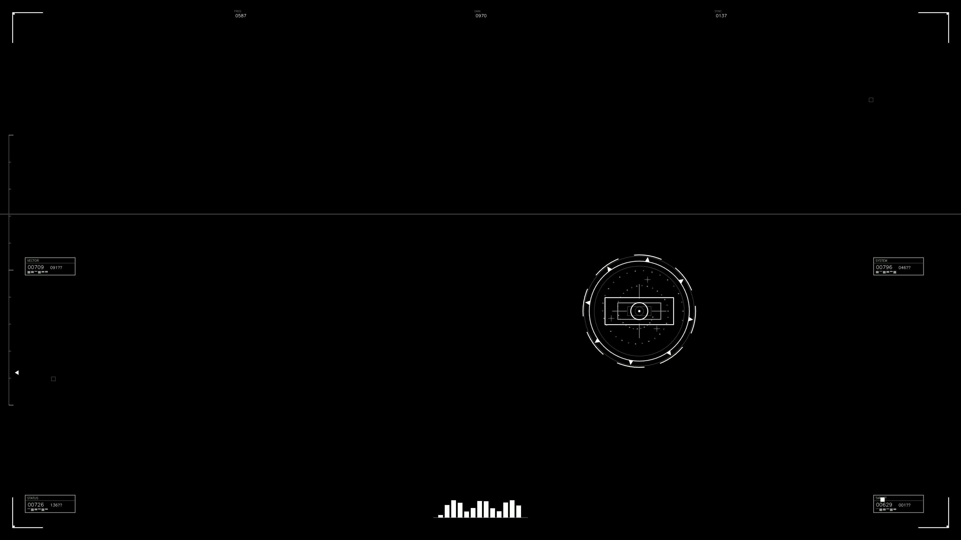 Military gui war stock footage hud animation for science fiction production featuring interactive display elements and digital data