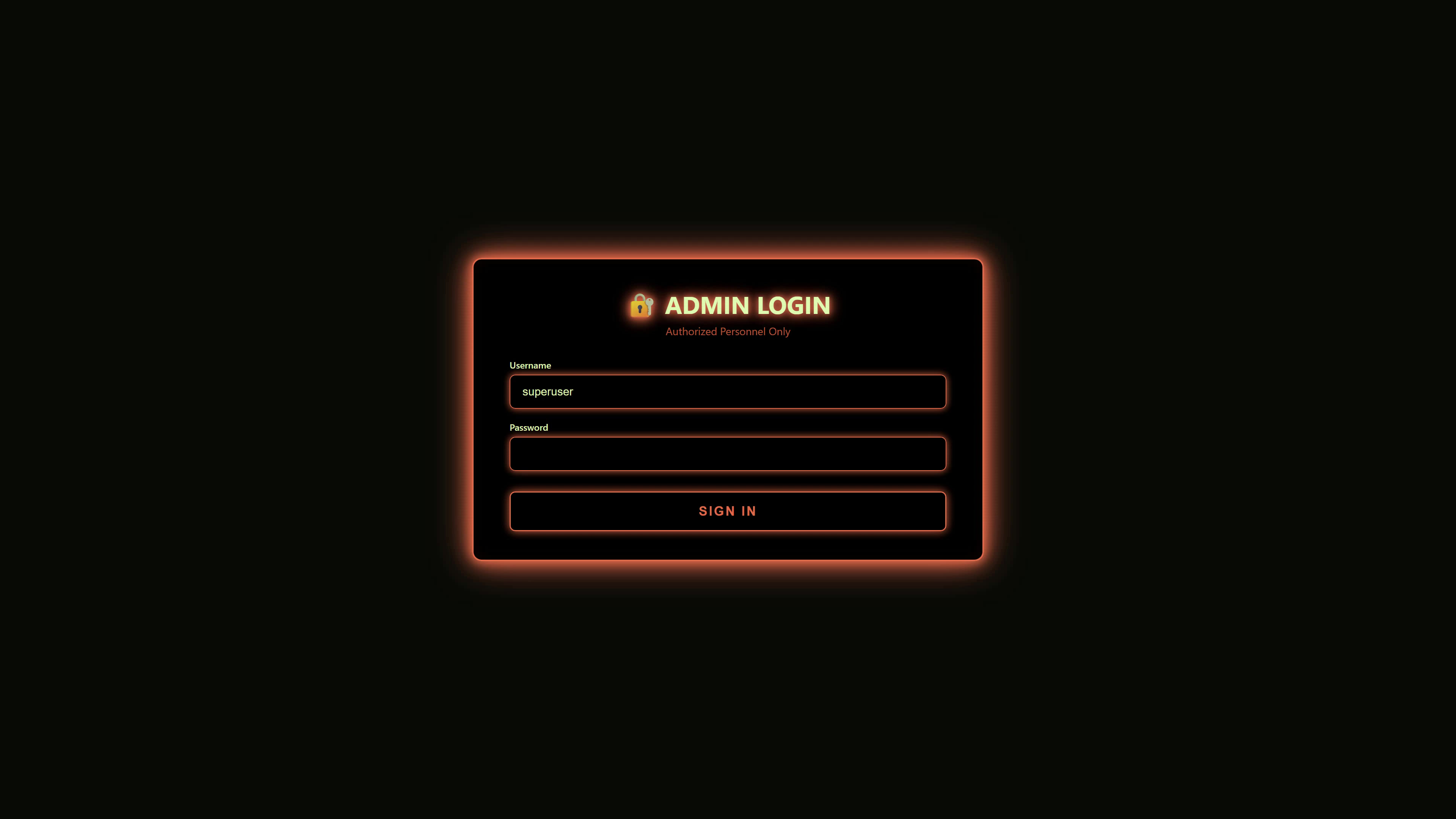 Admin login screen shows hacking animation with user input fields and security icons in dark background