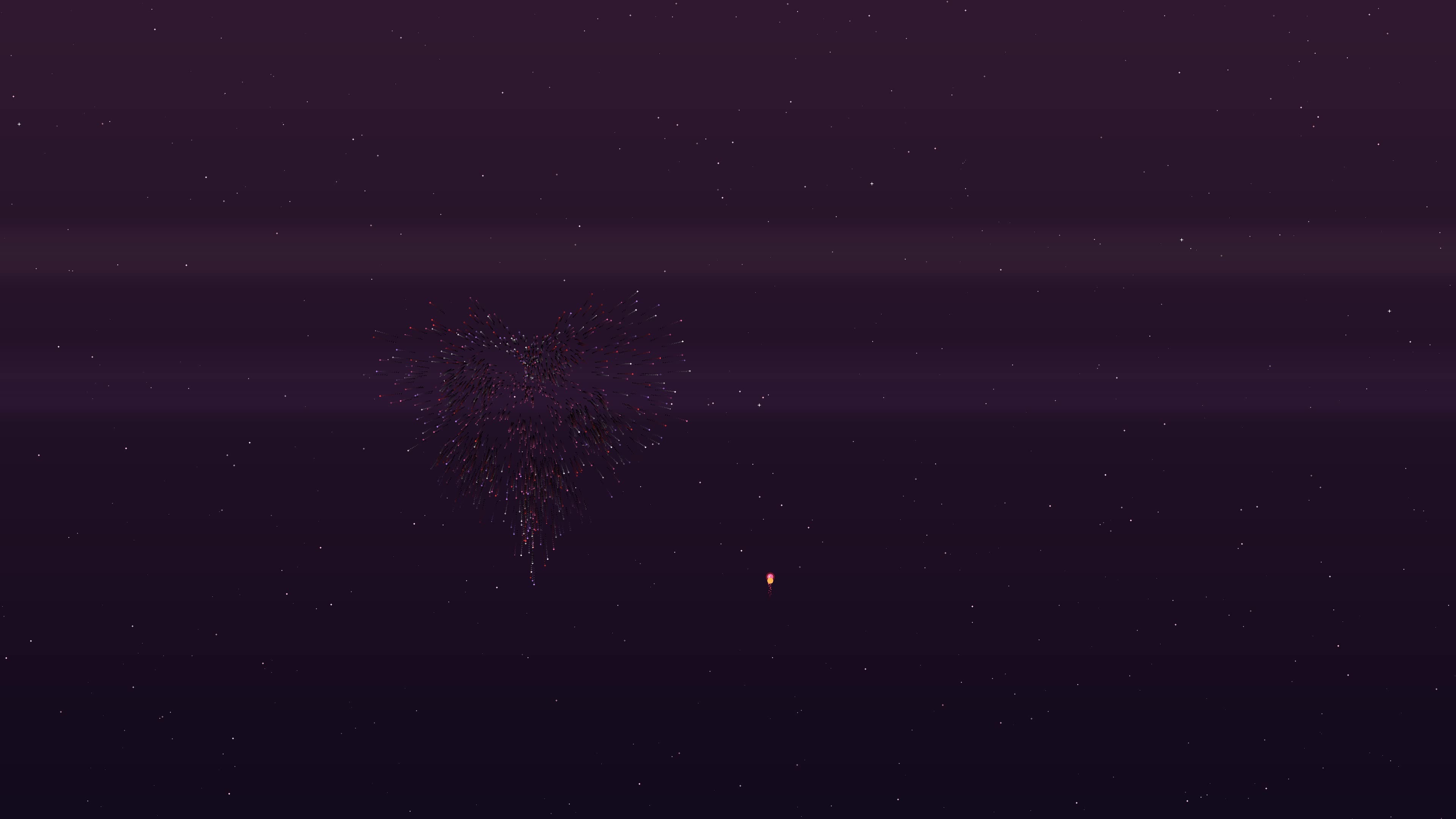 Love Hearts Firework 091