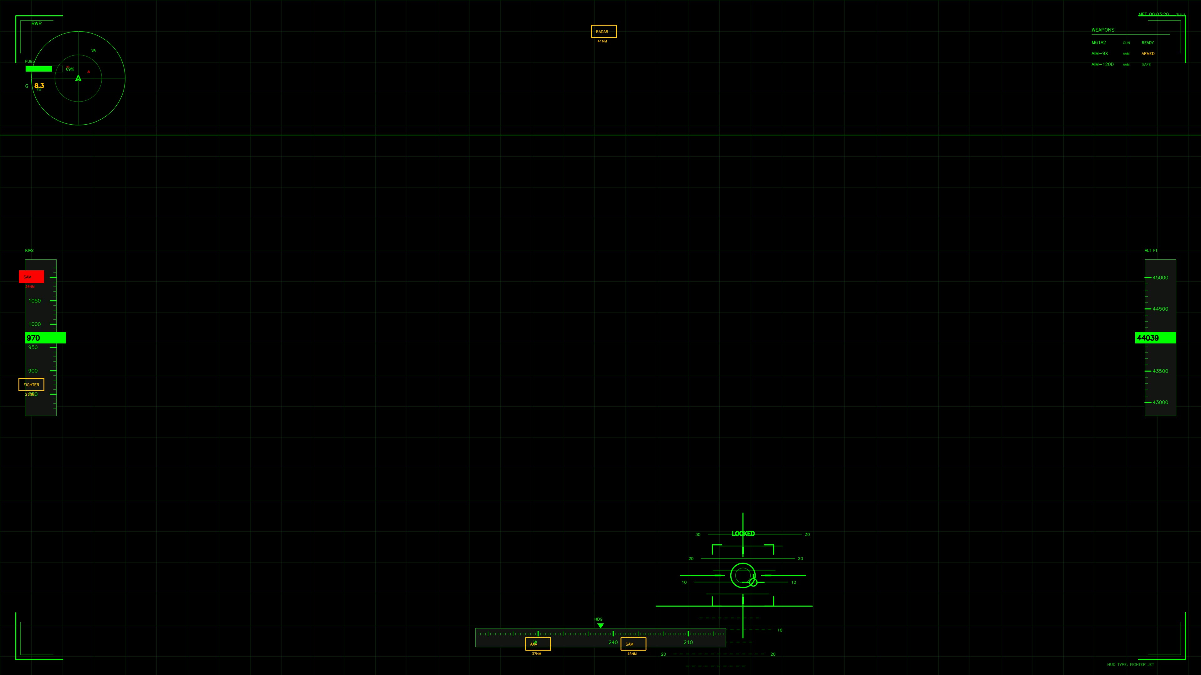 Military graphical user interface animation for war stock footage in science fiction context