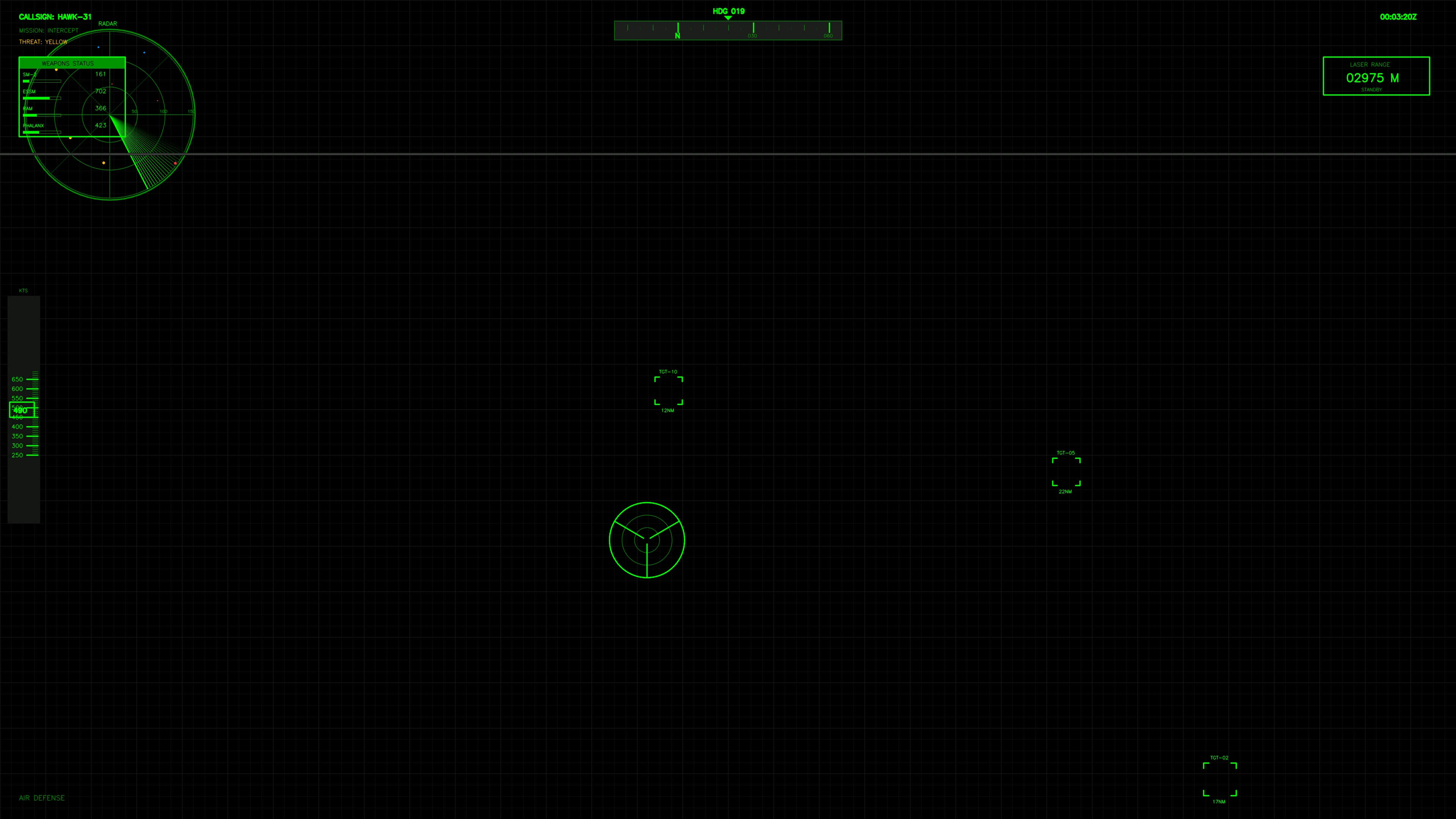 Military GUI war stock footage HUD animation for science fiction video production showcasing digital display elements and graphics
