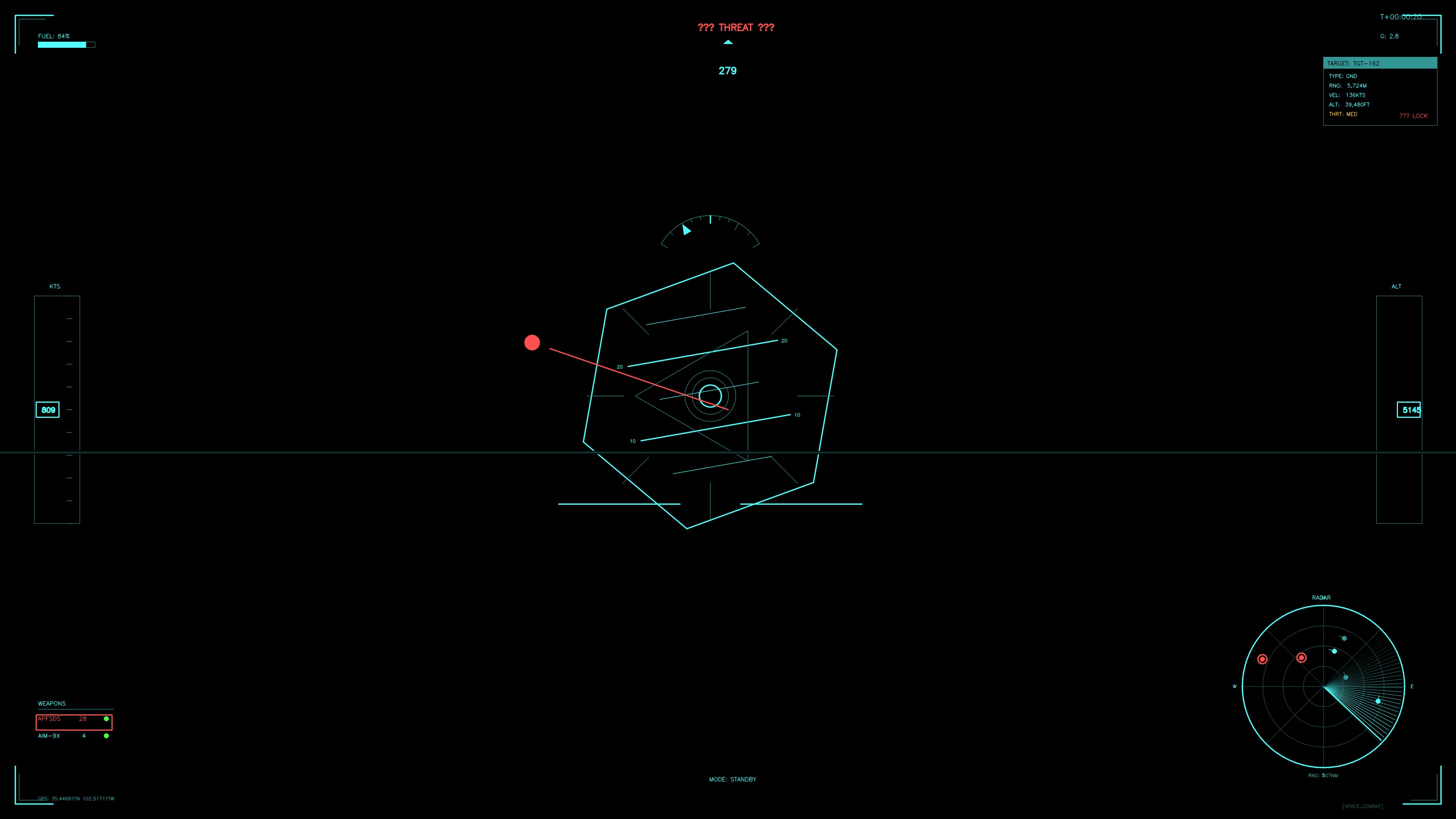 Military gui war stock footage displays hud animation for futuristic science fiction production