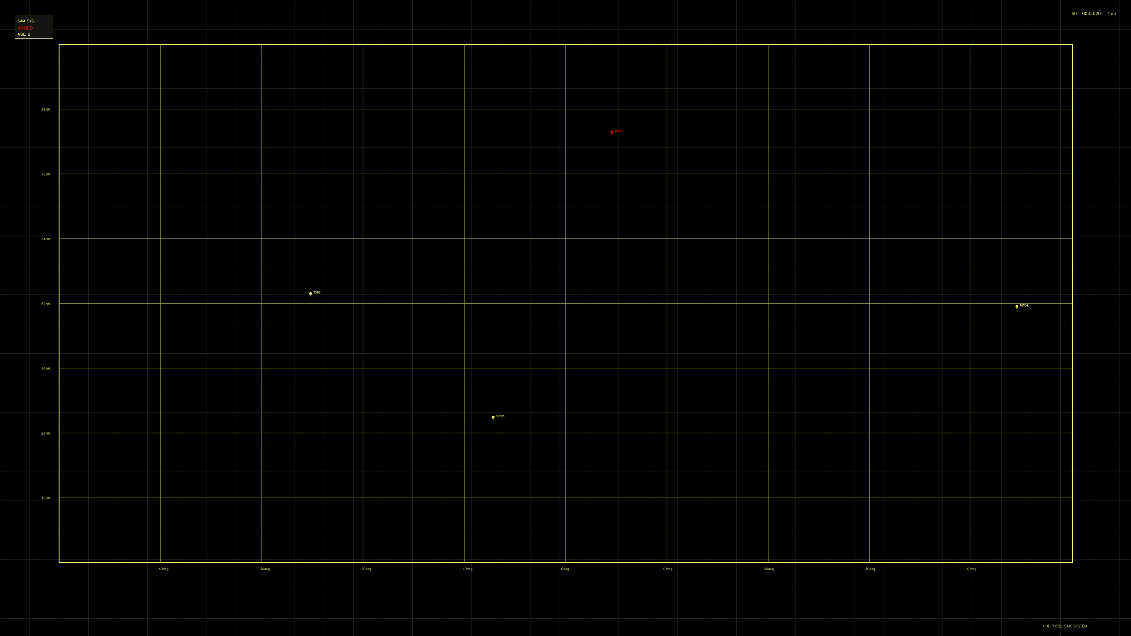 Military GUI war stock footage with HUD animation for science fiction production showing tactical data display